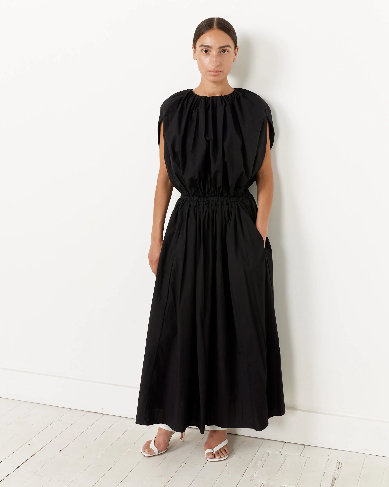 Shell Dress in Black - Image 3