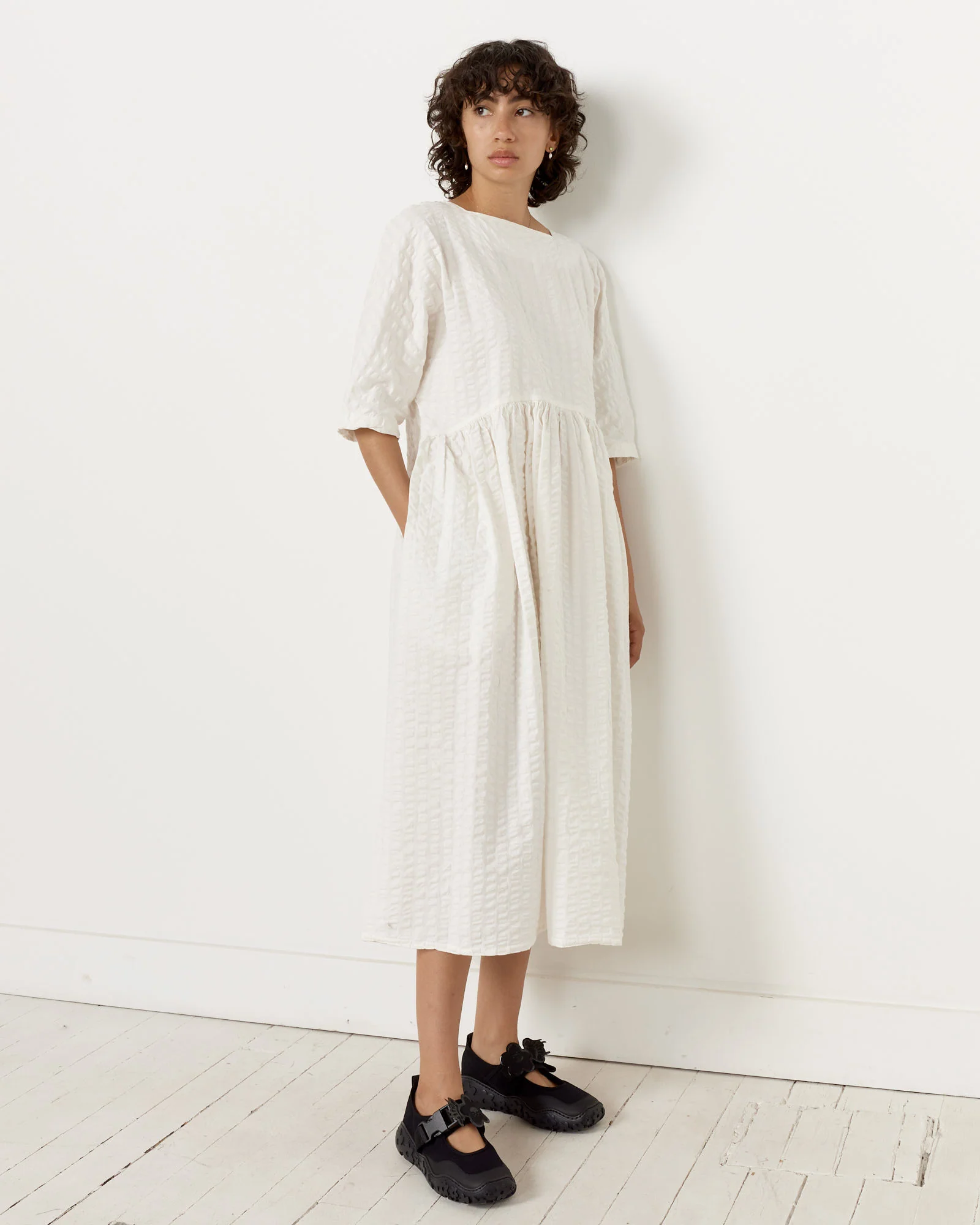 Tradi Dress in White - Image 2