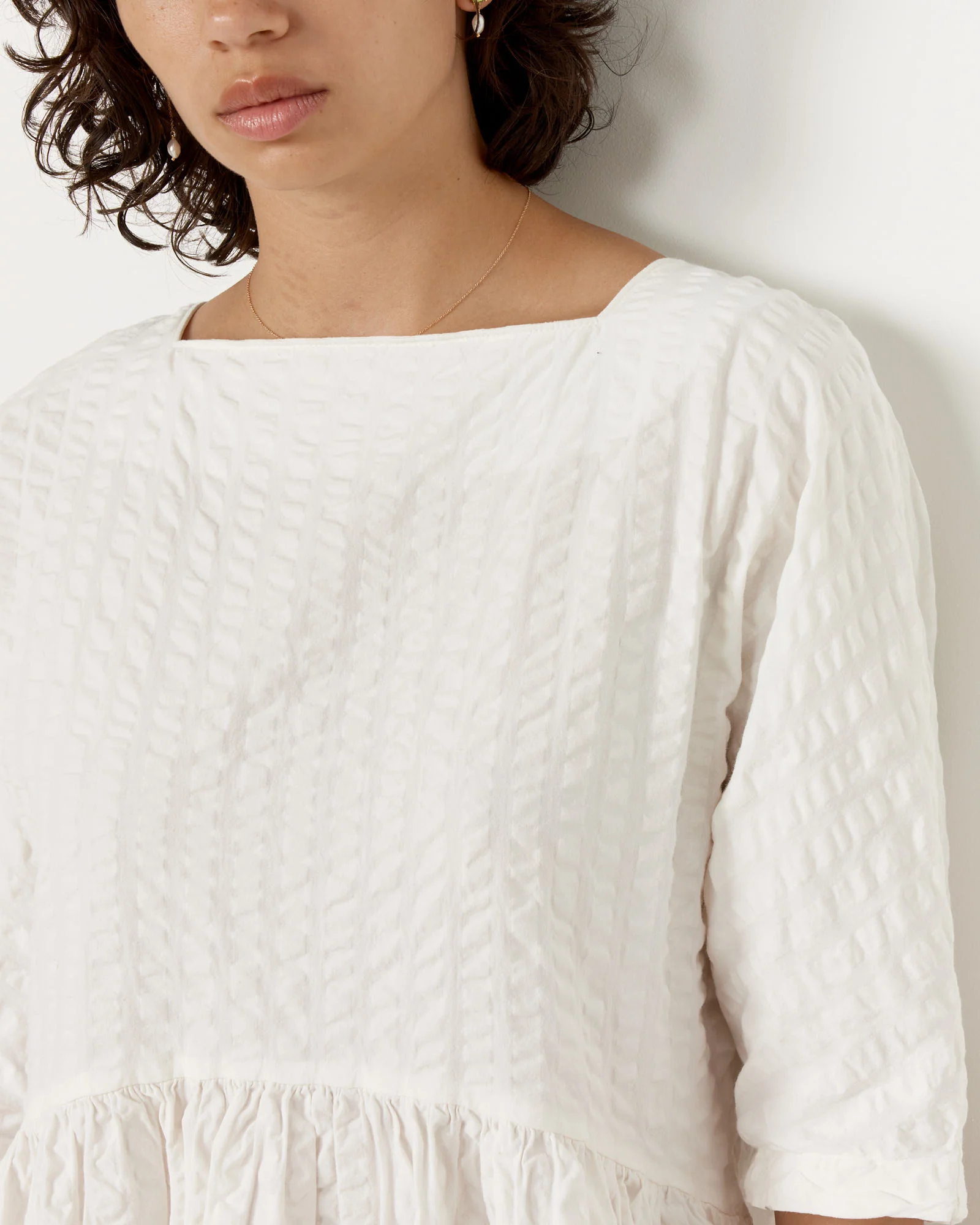 Tradi Dress in White - Image 3