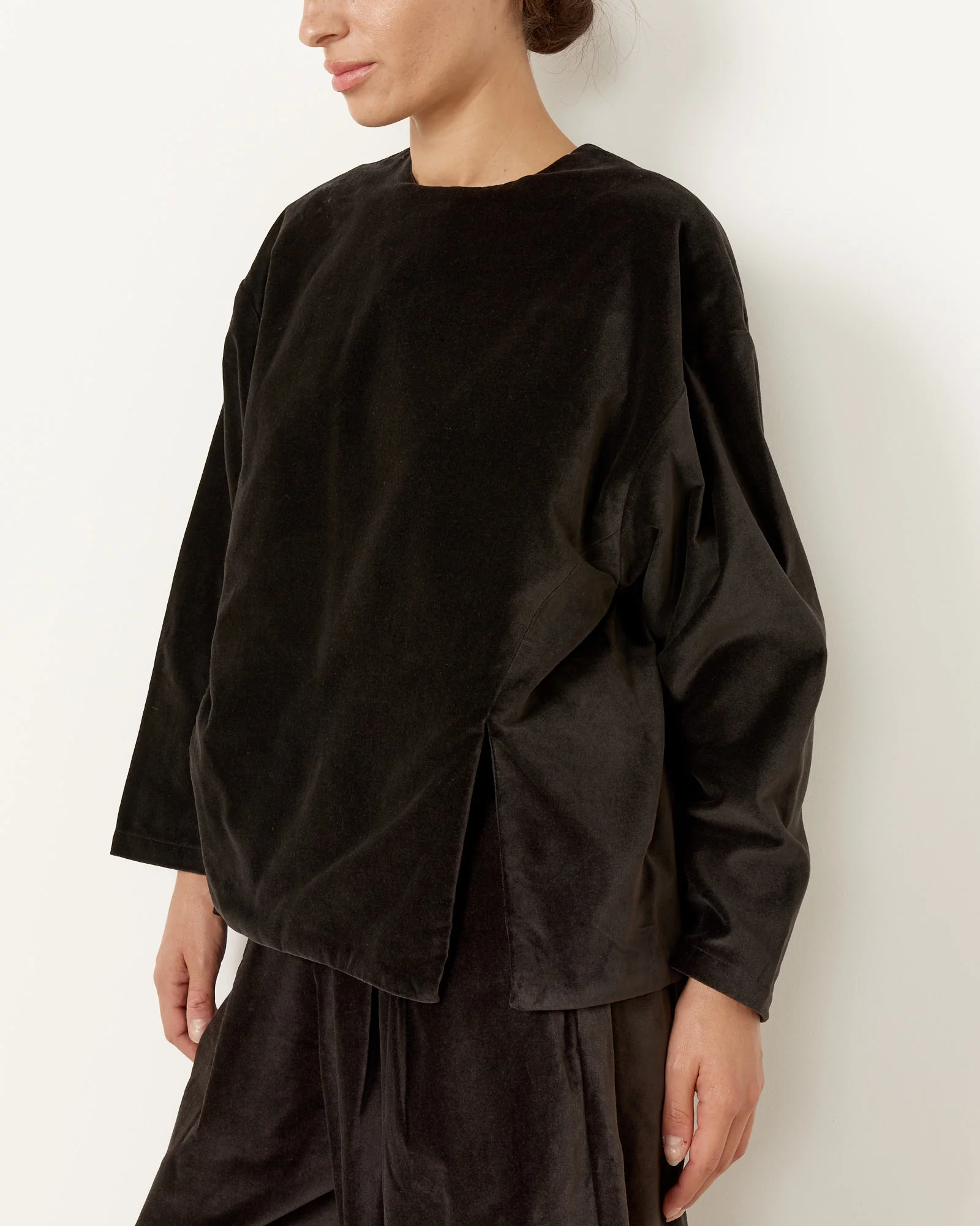 Velvet Slit Top - Image 3