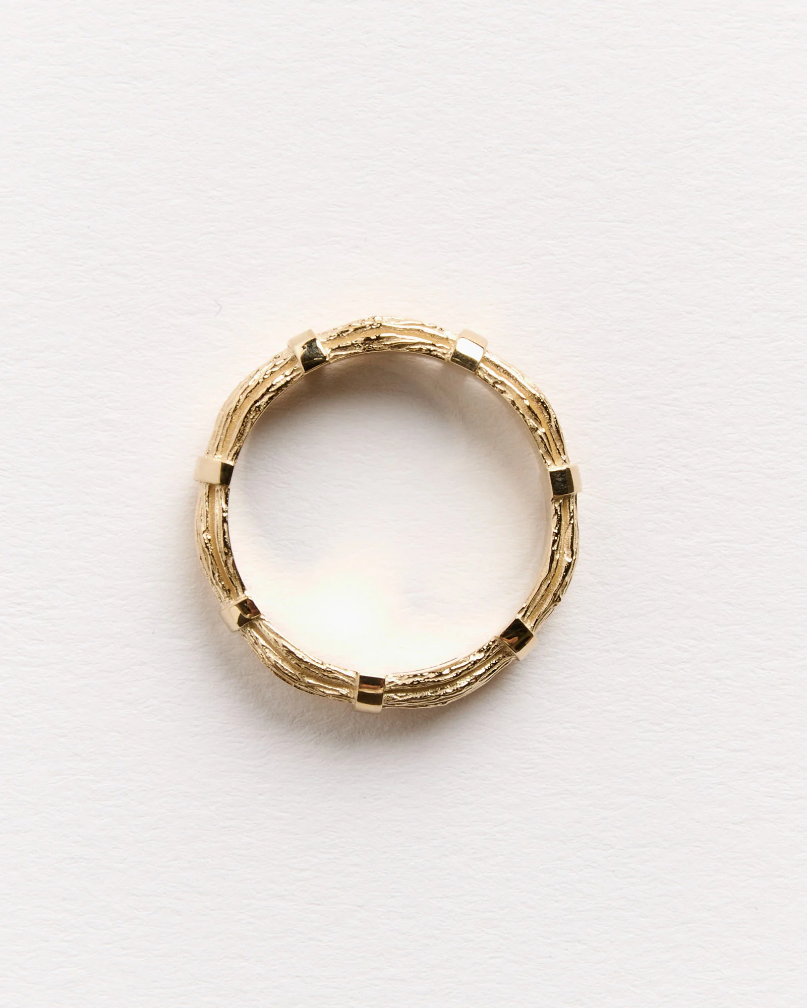 Mini Bound Willow Band in Gold - Image 2