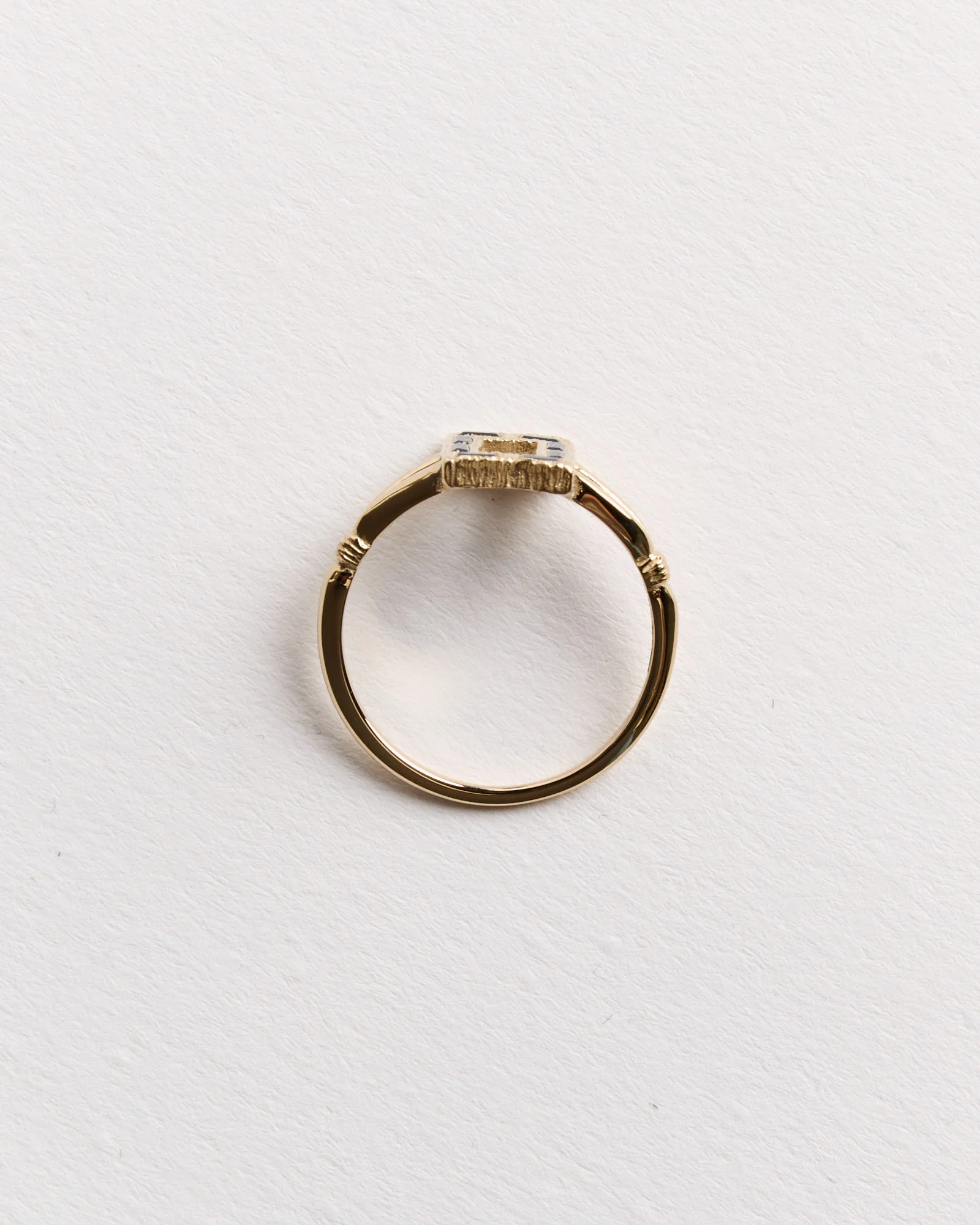 Rosetti Ring in Blue/Gold - Image 2