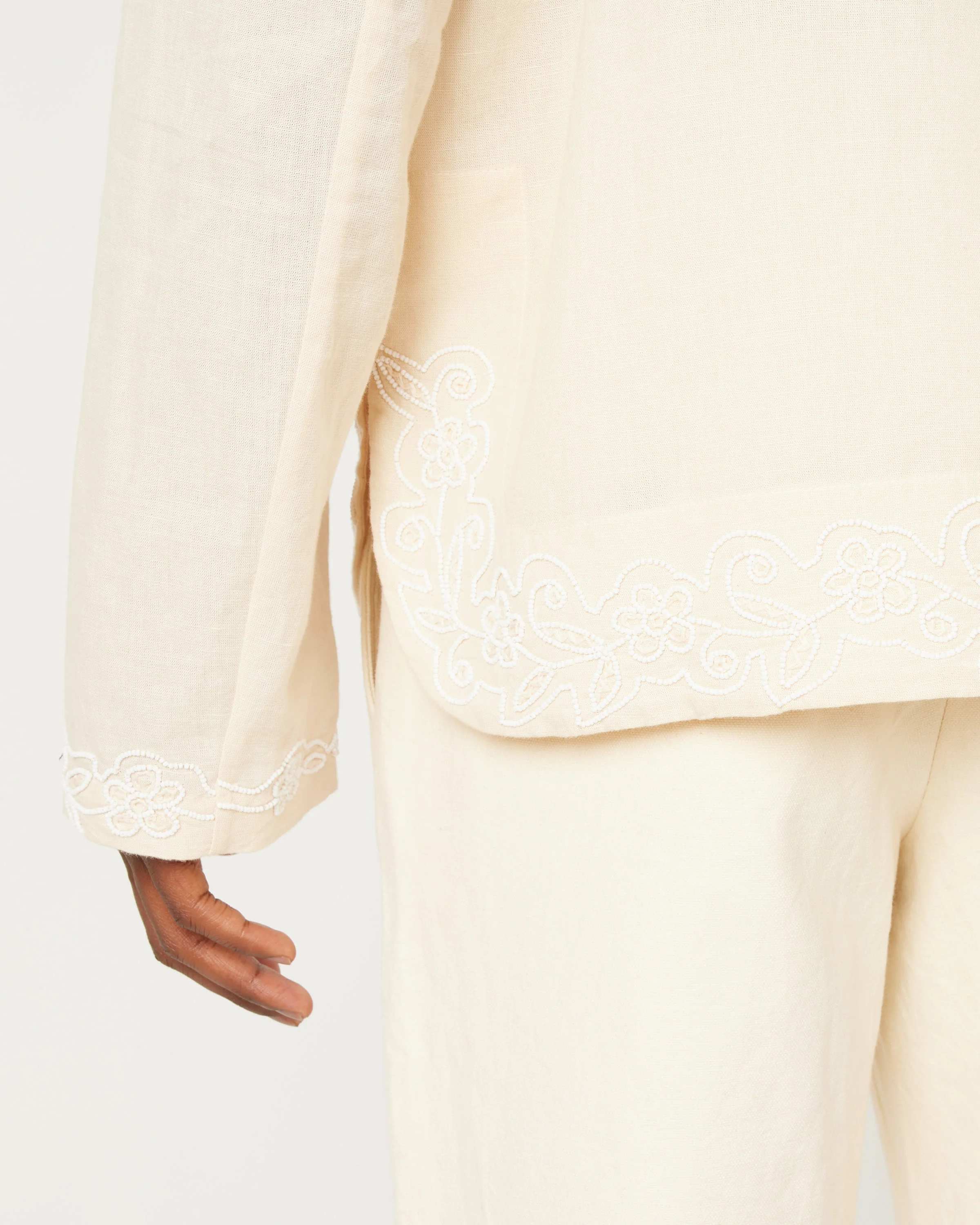 Beaded Jasmine Overshirt - Image 4