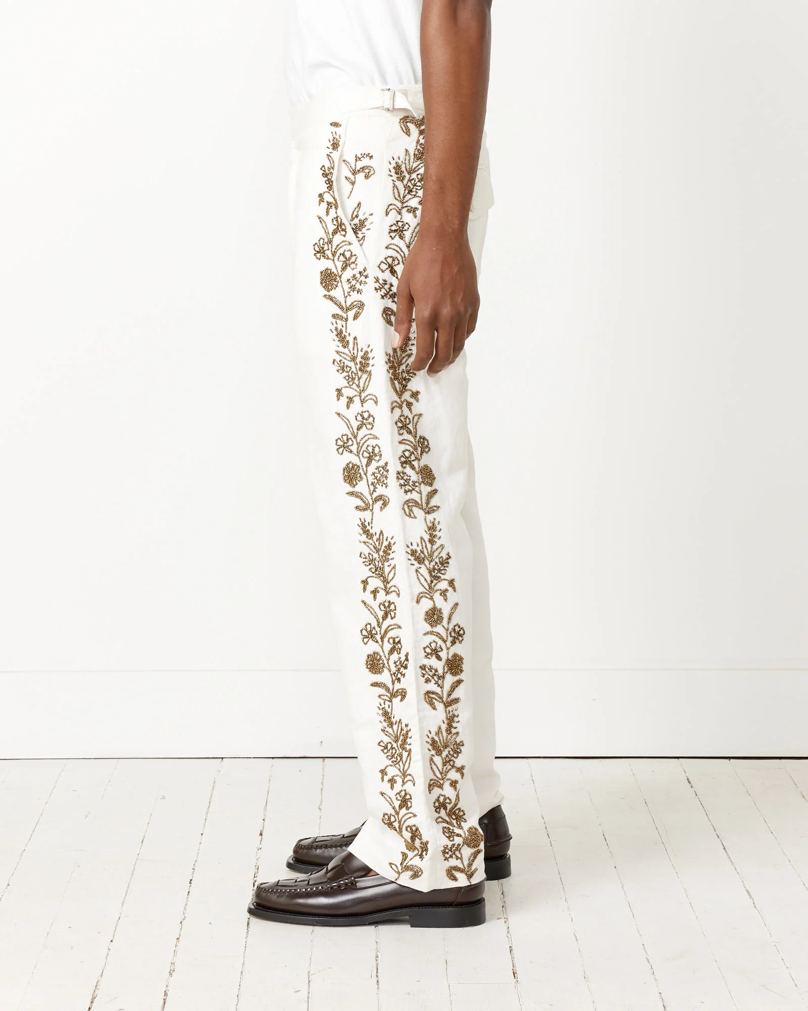 Beaded Wheat Flower Trouser - Image 2