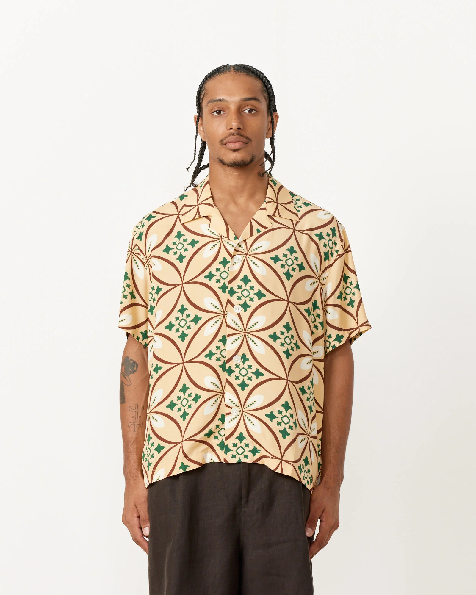 Greer Shirt in Yellow Multi