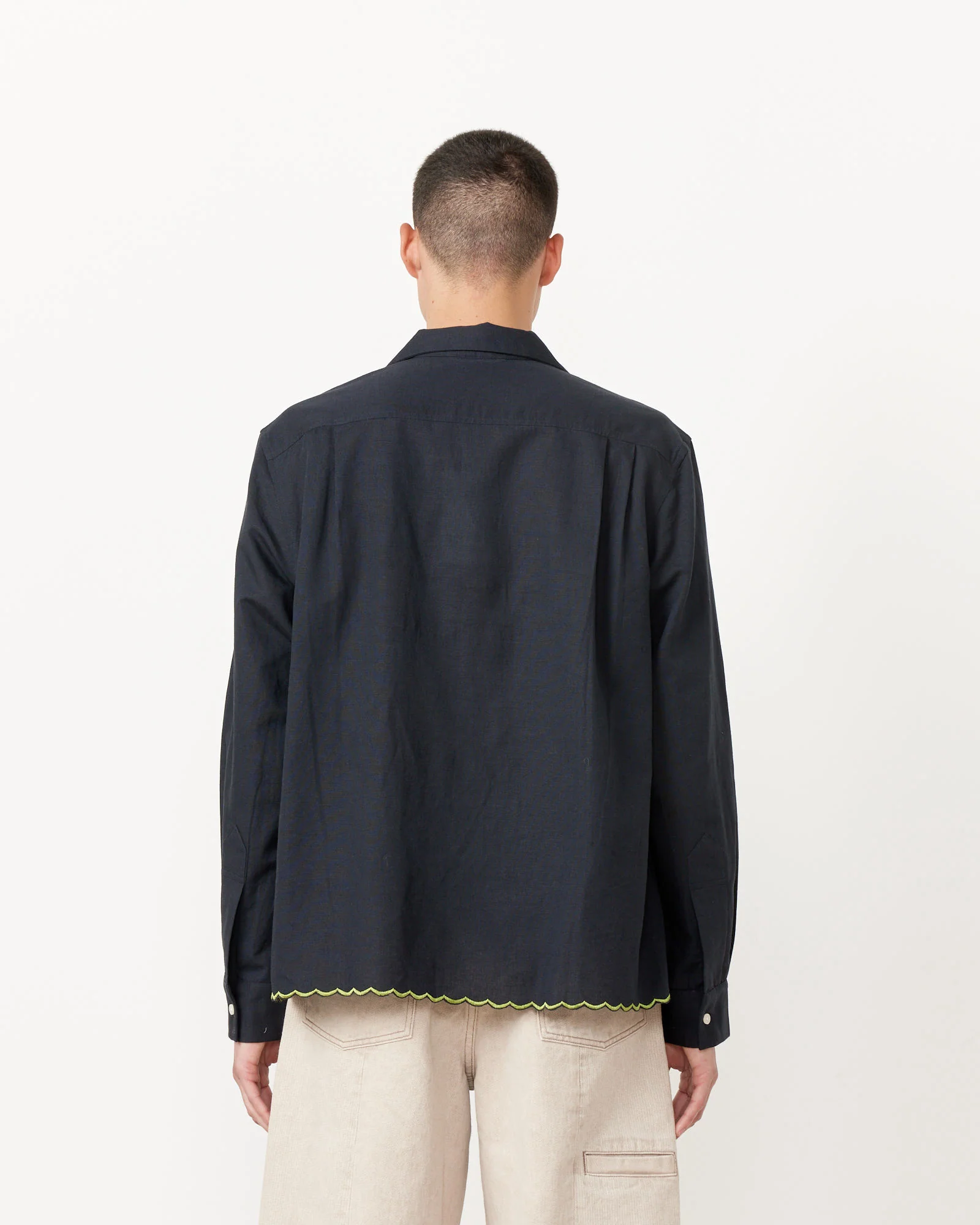 Rosefinch Shirt in Black - Image 6