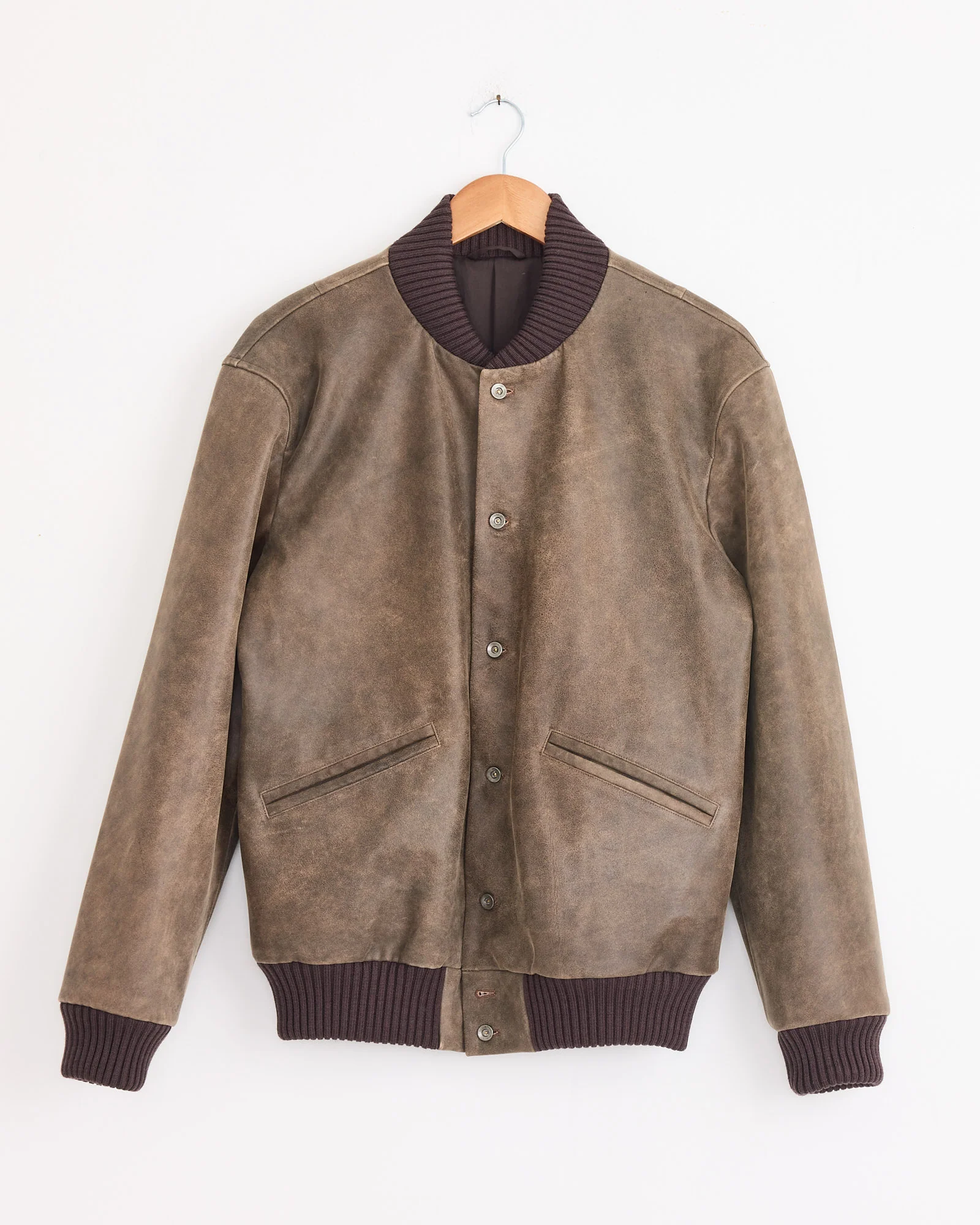 Antique Calf Jacket in Brown