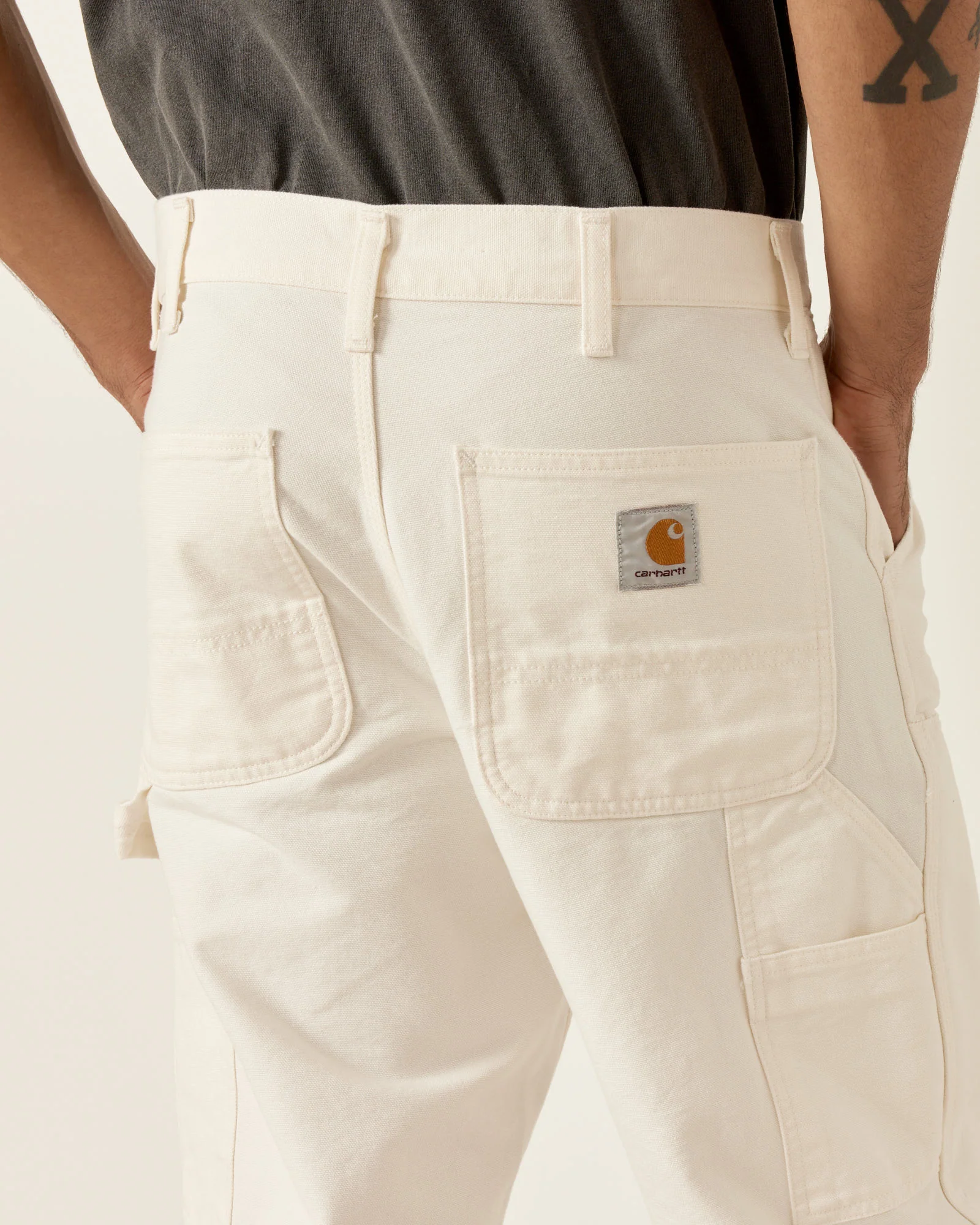 Double Knee Pant in Wax - Image 4