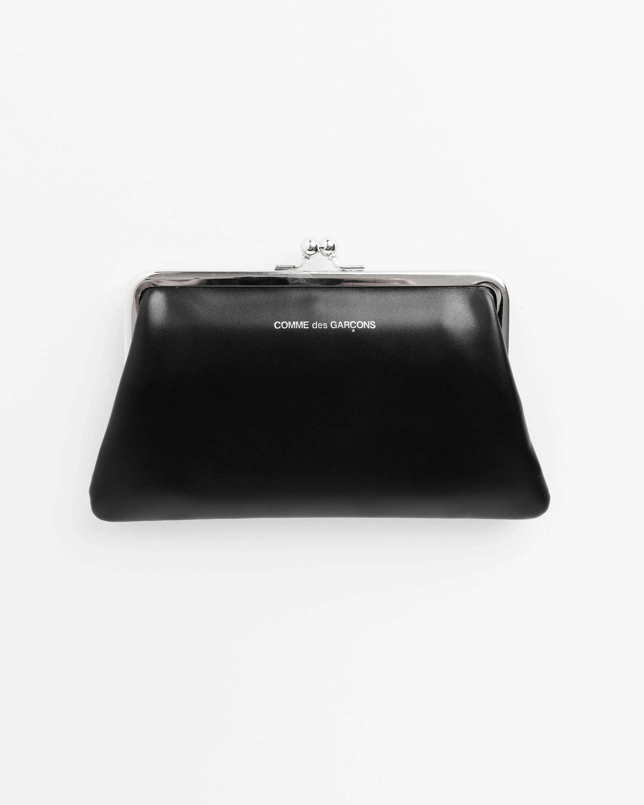 Kiss Clasp Wallet in Black