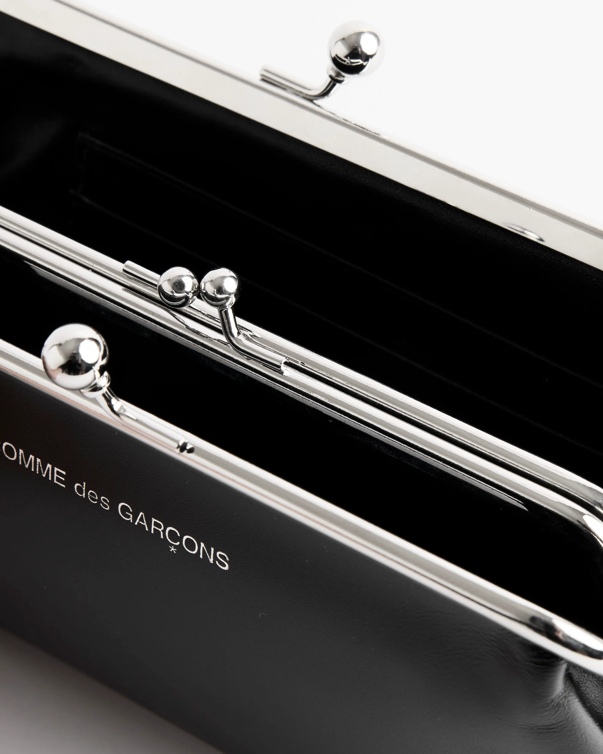 Kiss Clasp Wallet in Black - Image 3