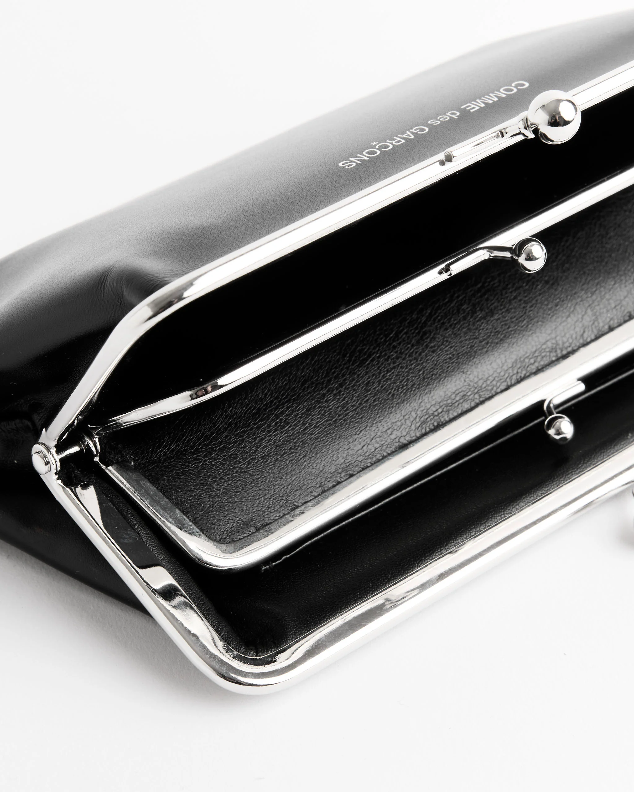 Kiss Clasp Wallet in Black - Image 5