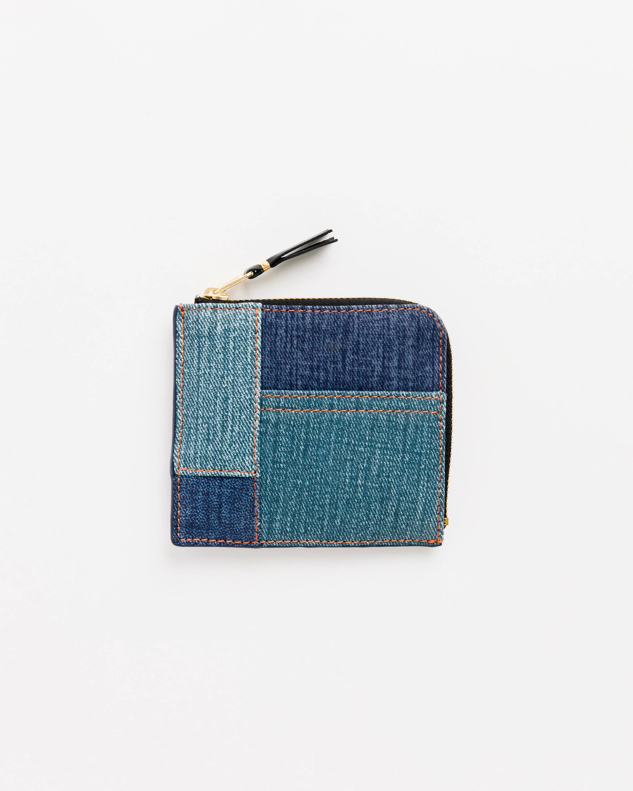 Denim Pocket Wallet in Blue
