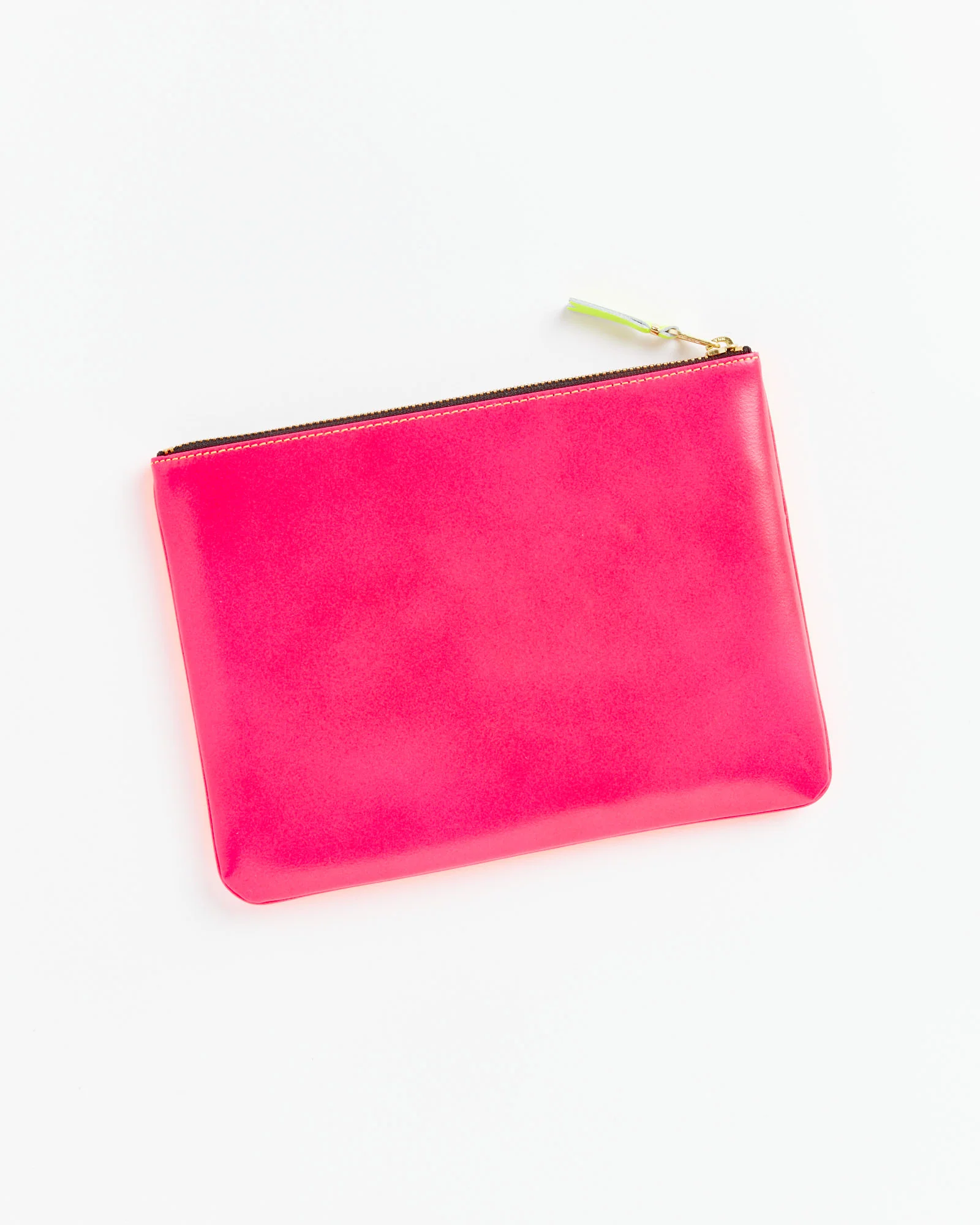 Classic Zip Pouch in Orange/Pink - Image 2