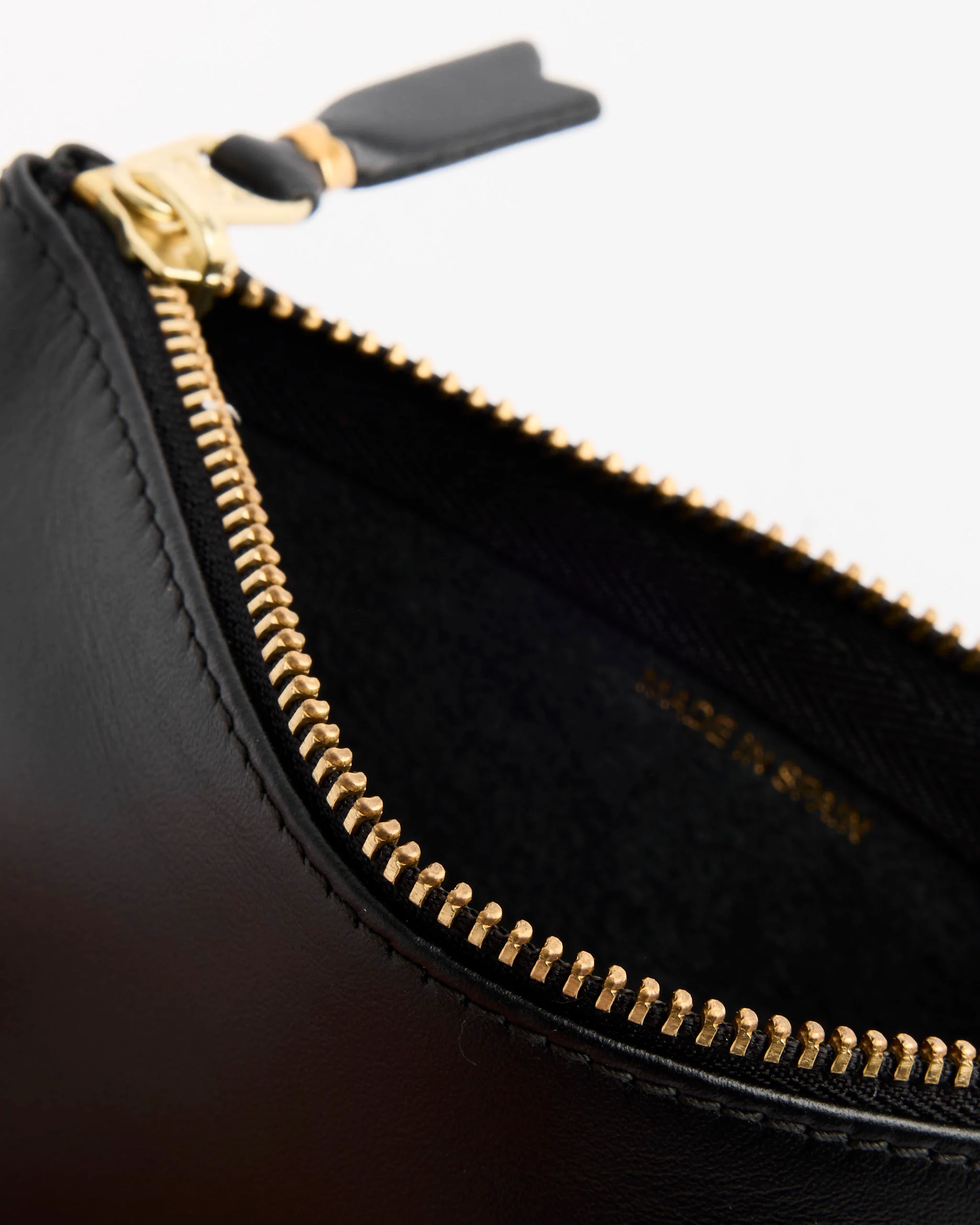 Classic Zip Pouch in Black - Image 3