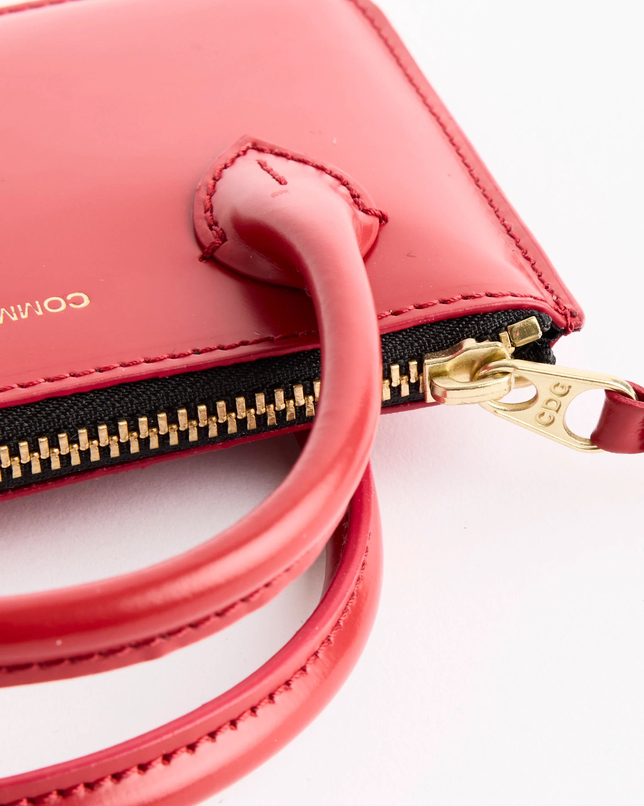 Wallet with Handle in Red - Image 2