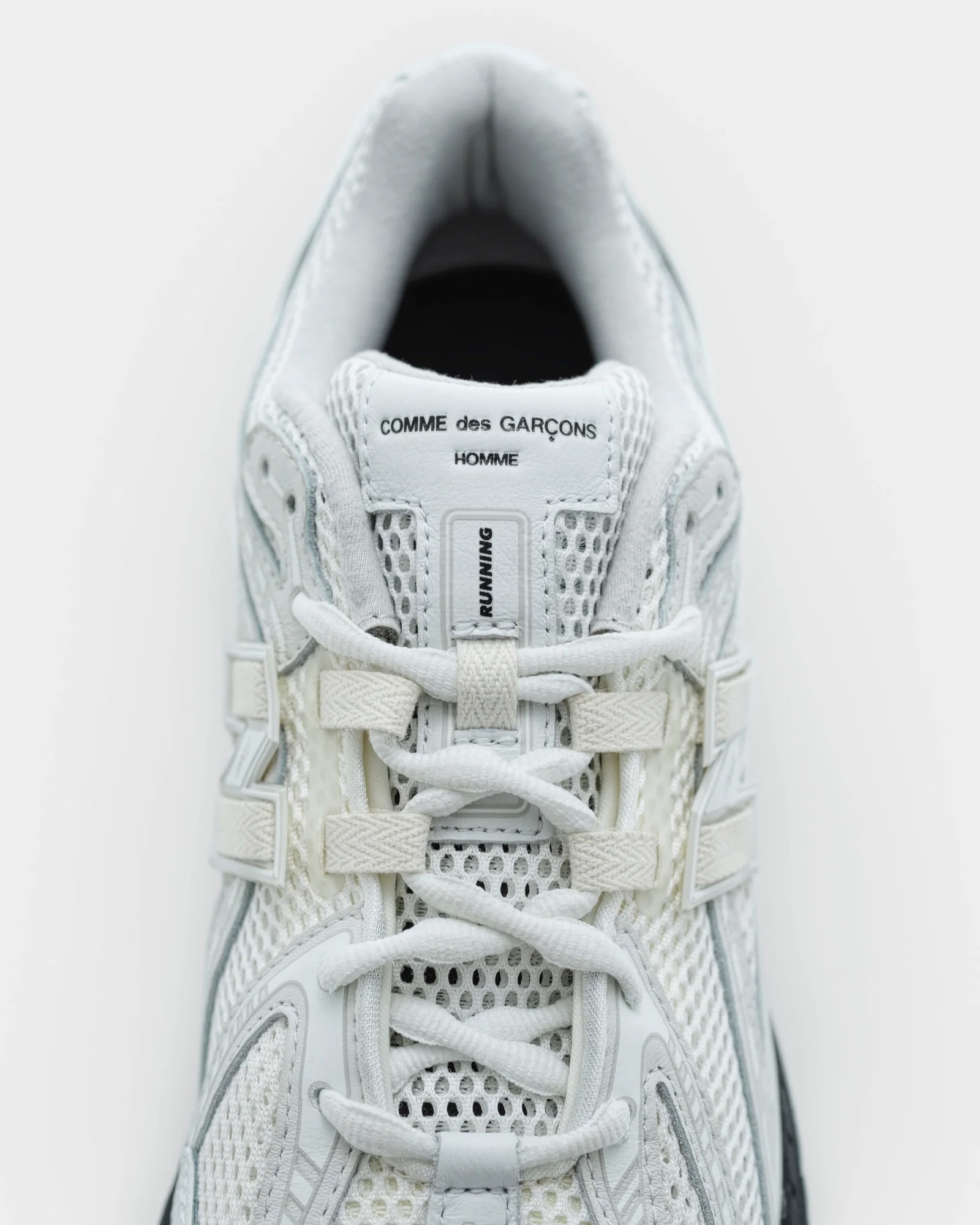 CDG x New Balance in White/Black - Image 5