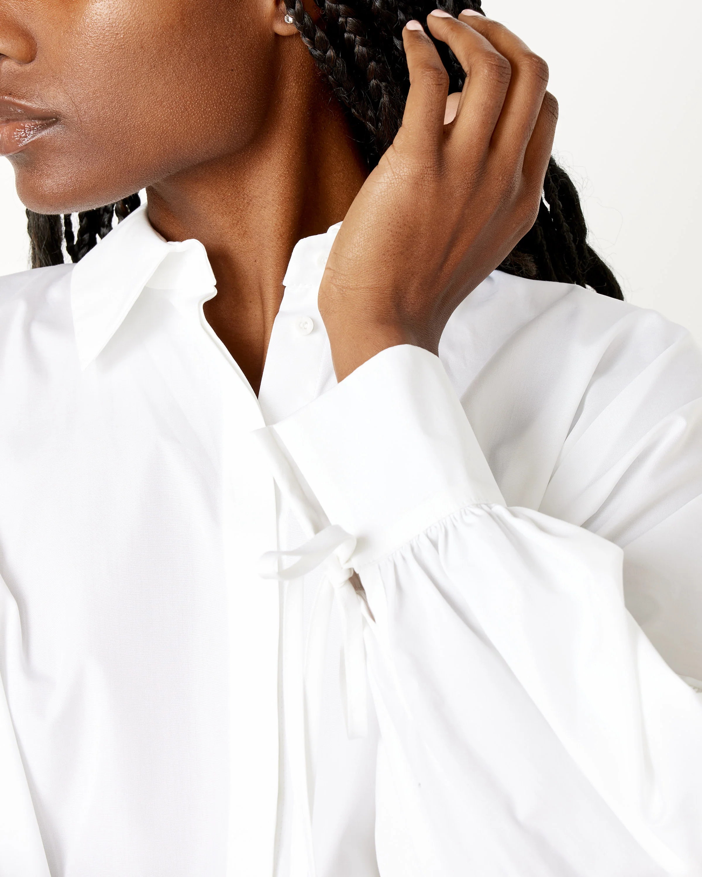 Andrea Shirt in White - Image 2