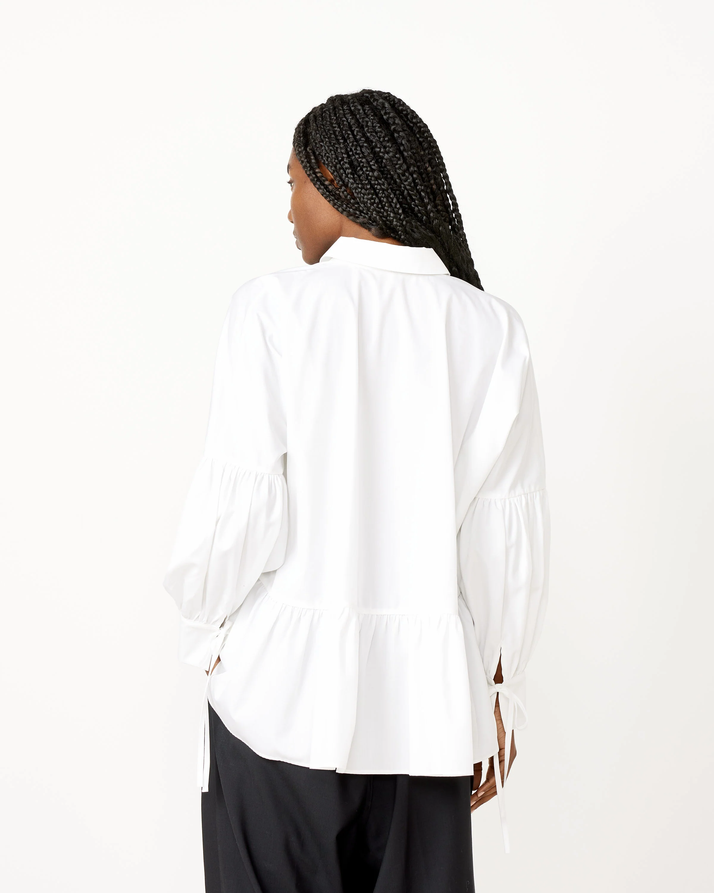 Andrea Shirt in White - Image 5