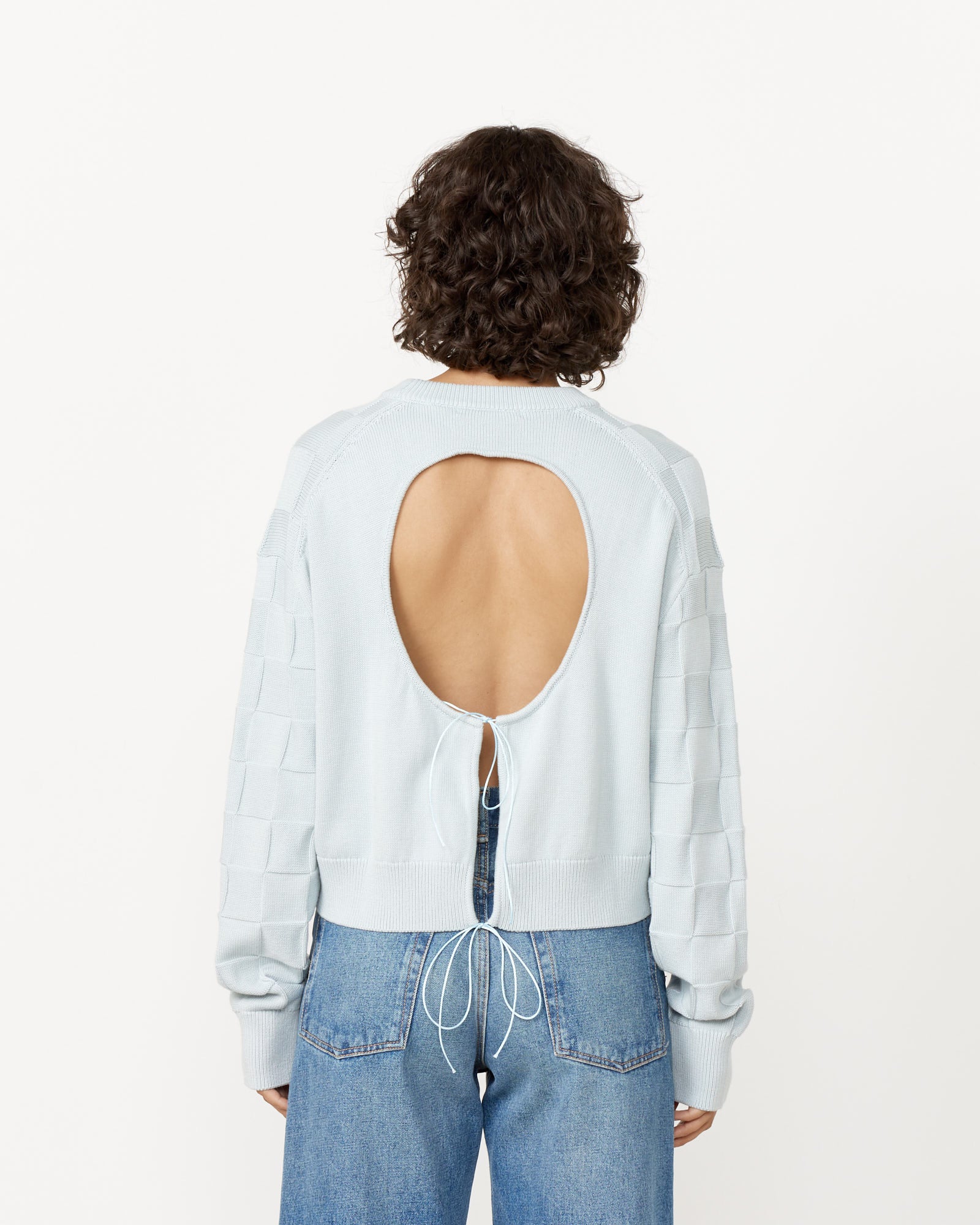 Gudrun Jumper in Ice Blue - Image 2