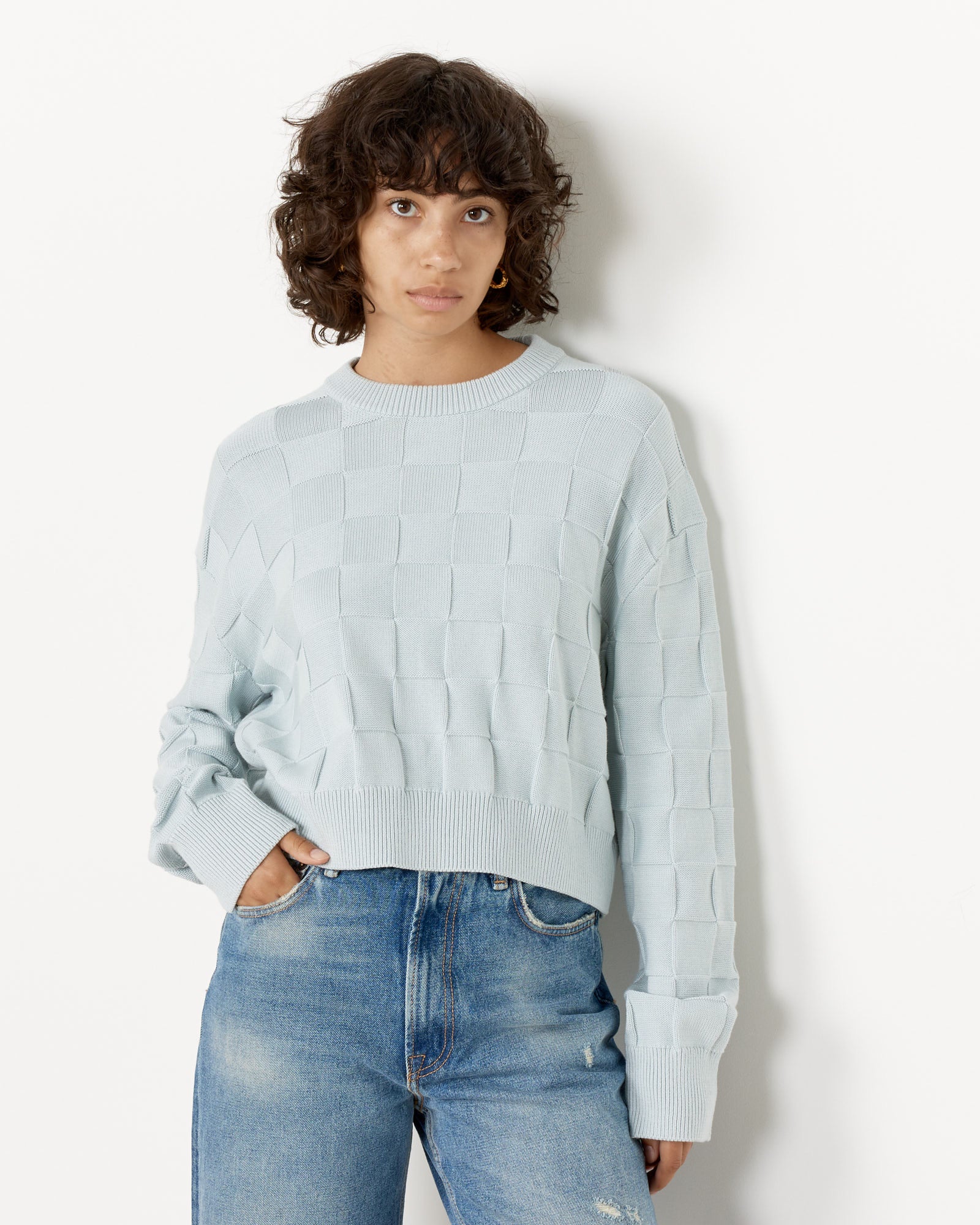 Gudrun Jumper in Ice Blue - Image 4