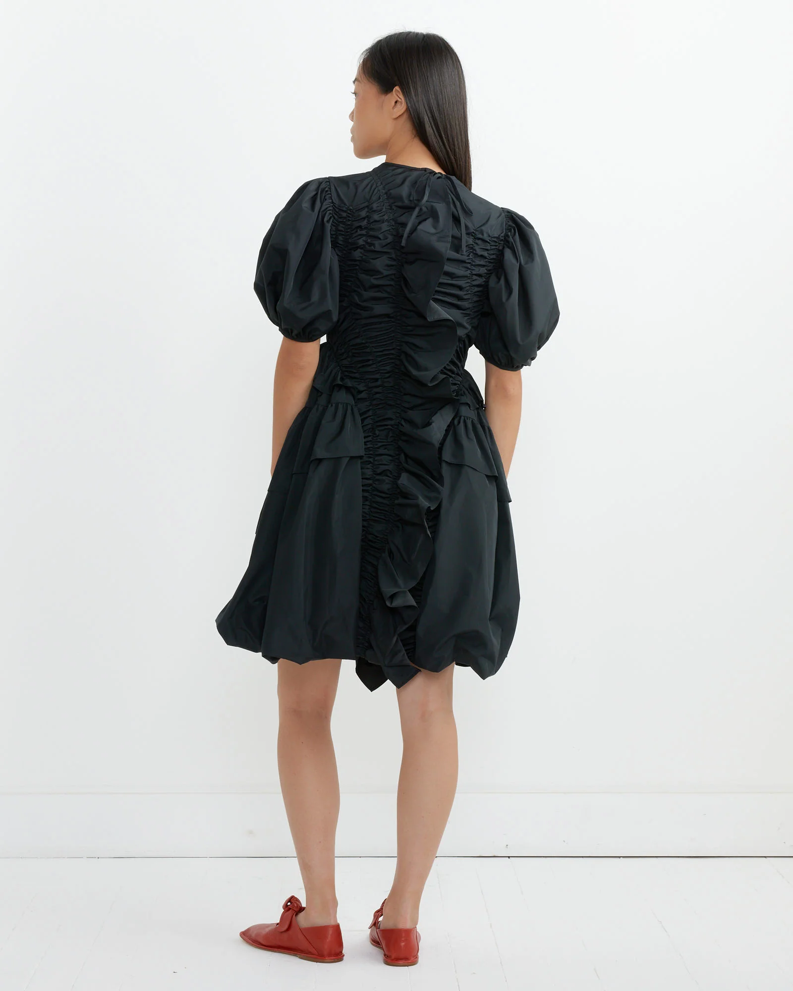 Olena Dress in Black - Image 2