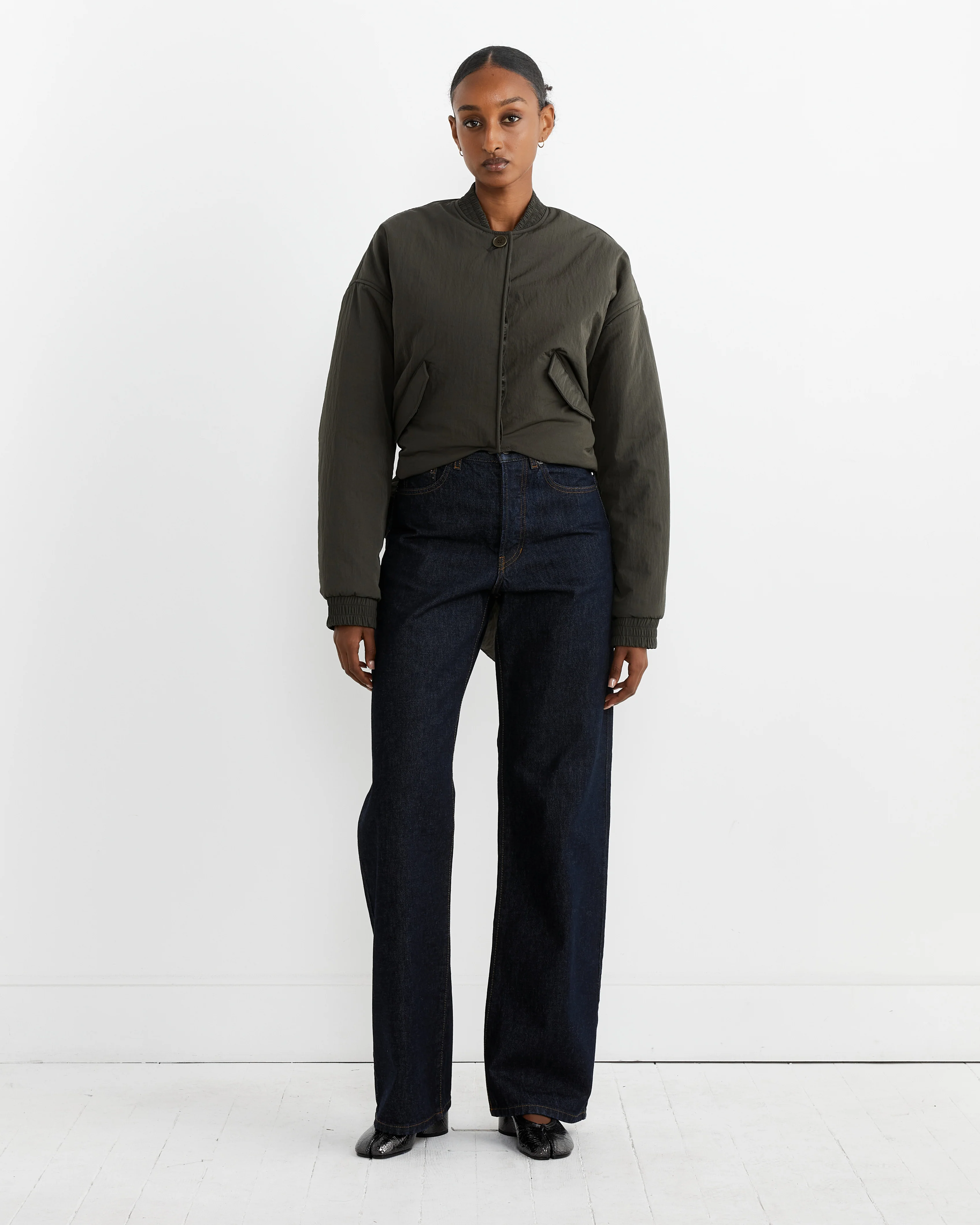 Ubon Jacket in Grey Olive - Image 3