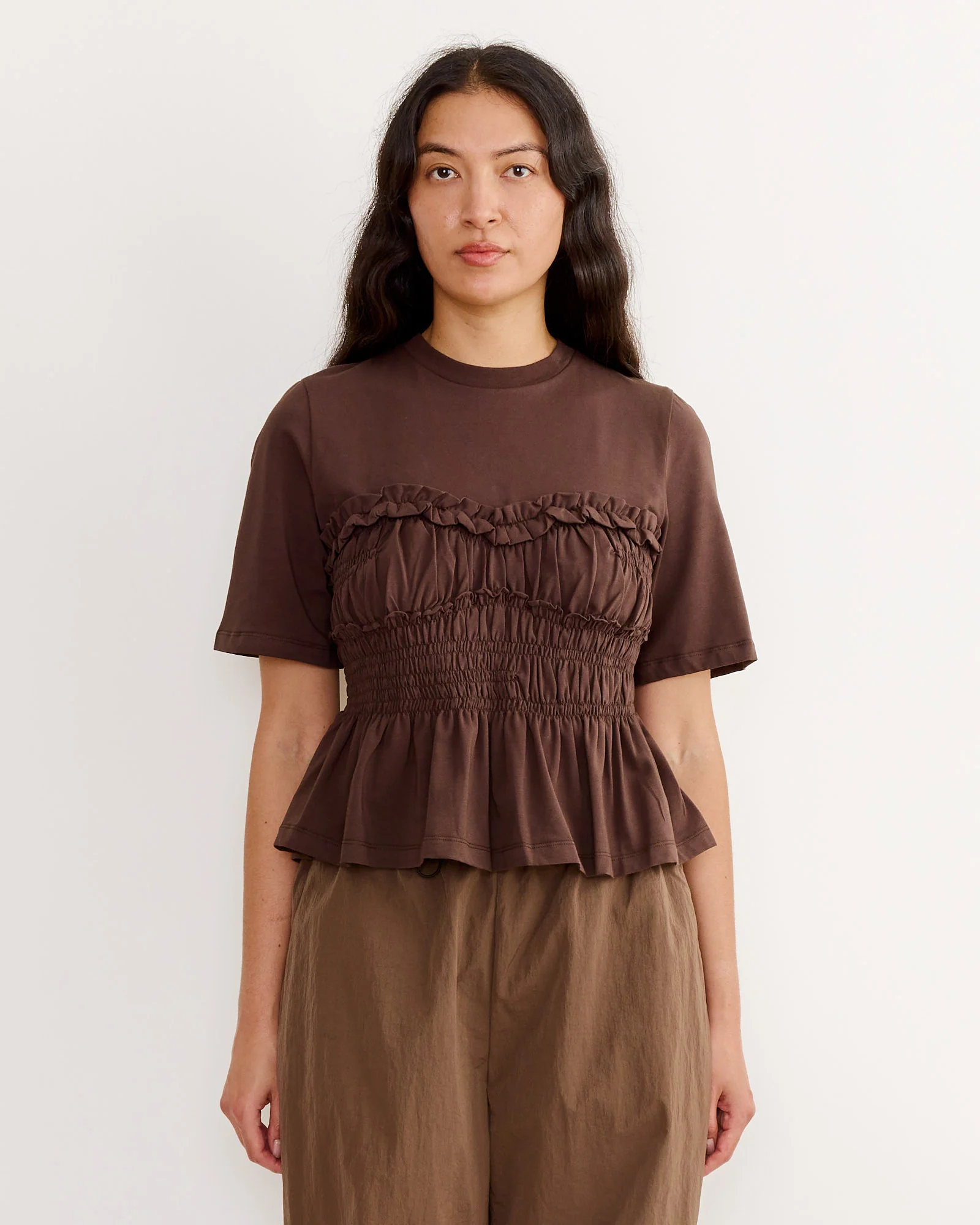 Vilde T-Shirt in Brown