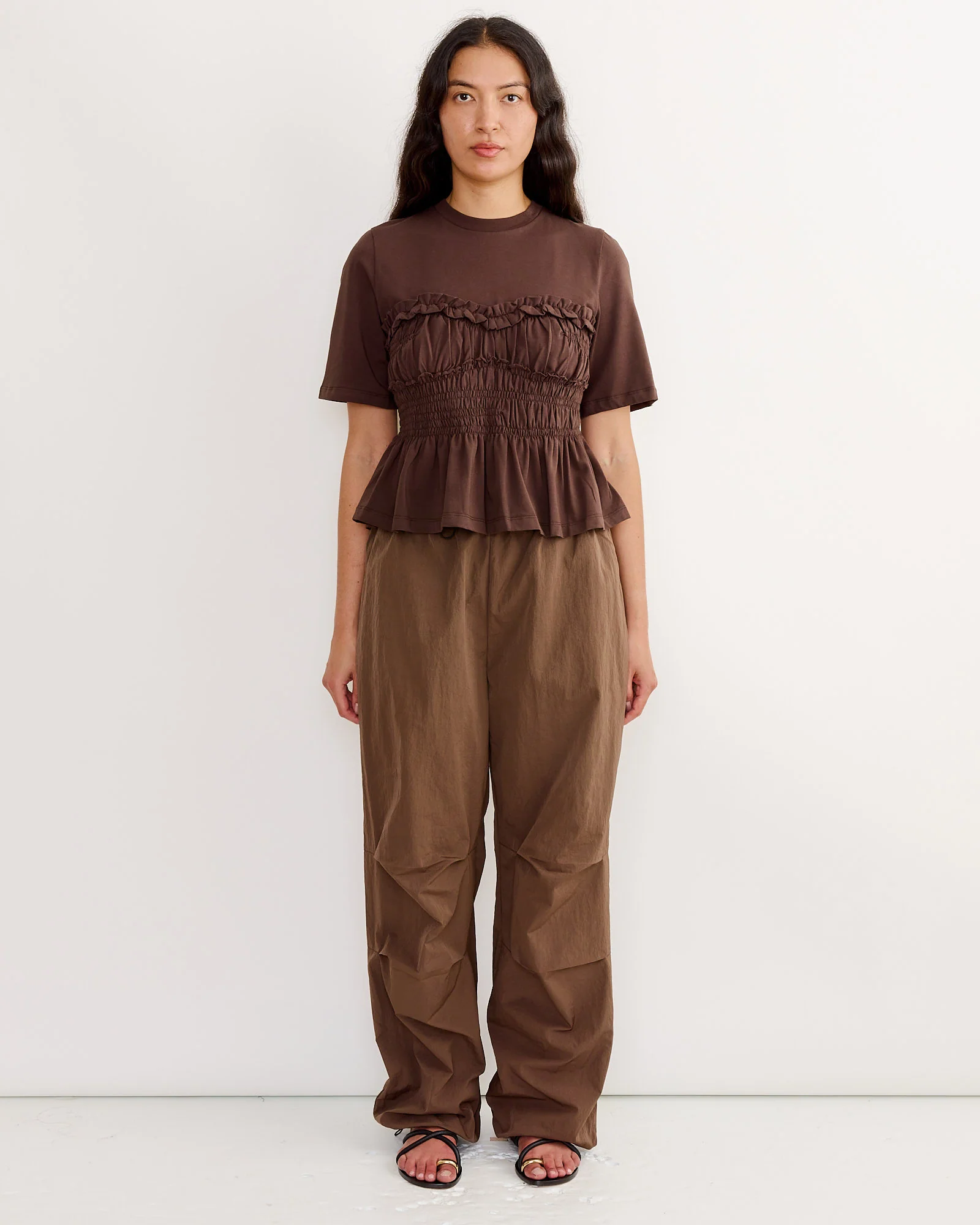 Vilde T-Shirt in Brown - Image 2