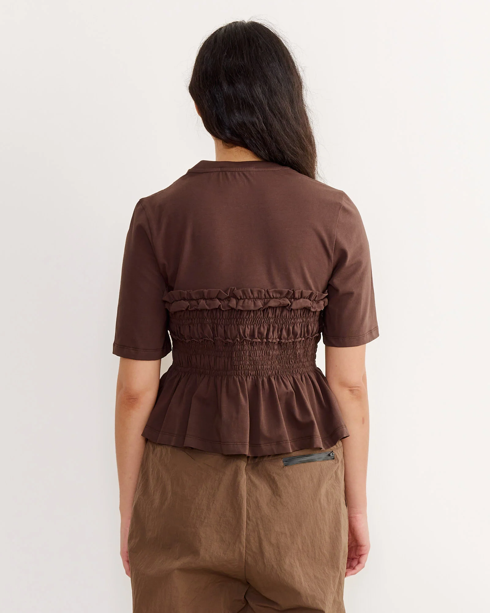 Vilde T-Shirt in Brown - Image 3