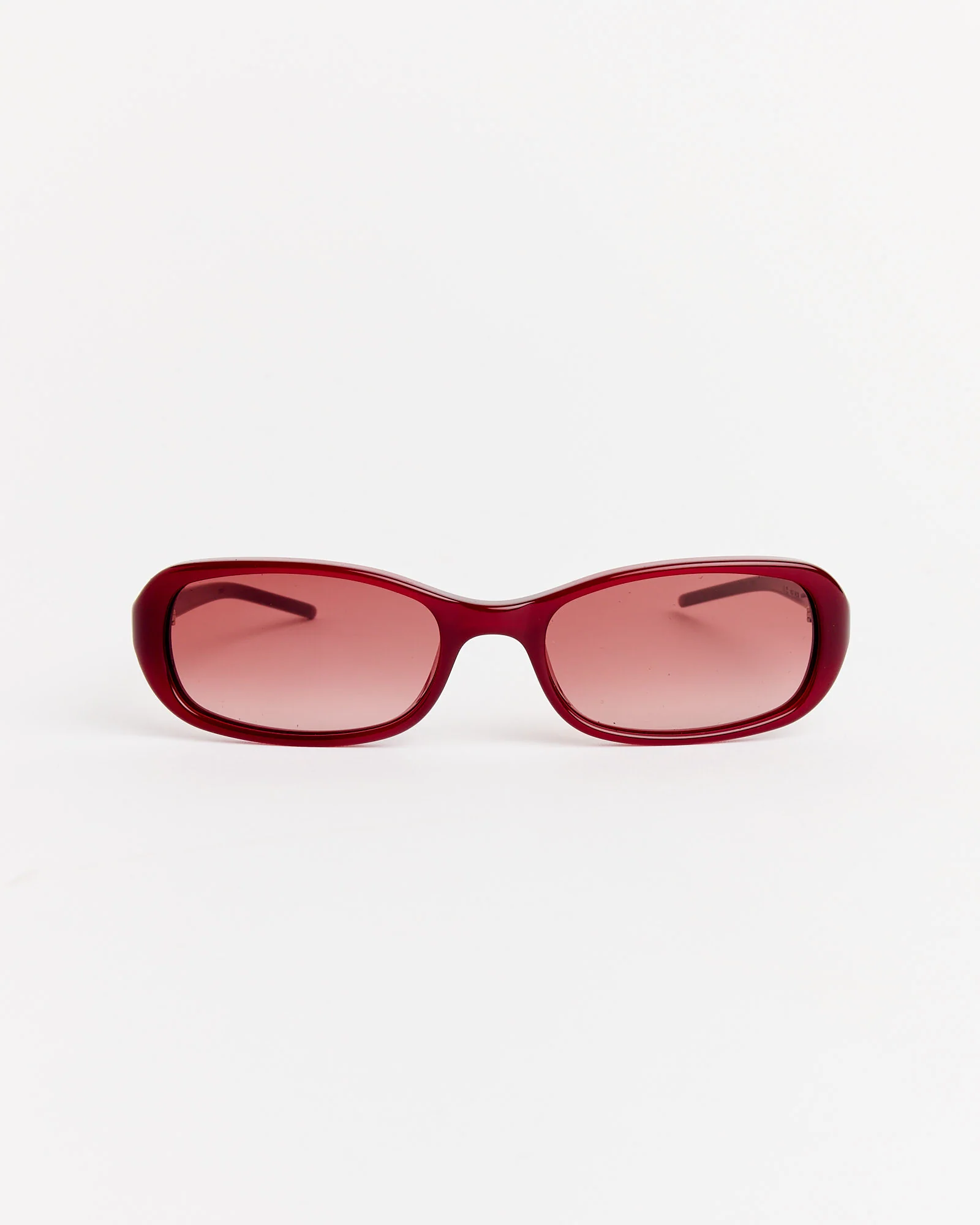 Code Sunglasses in Dark Red