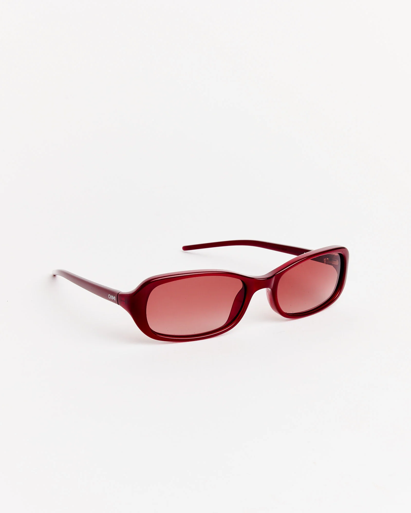 Code Sunglasses in Dark Red - Image 2
