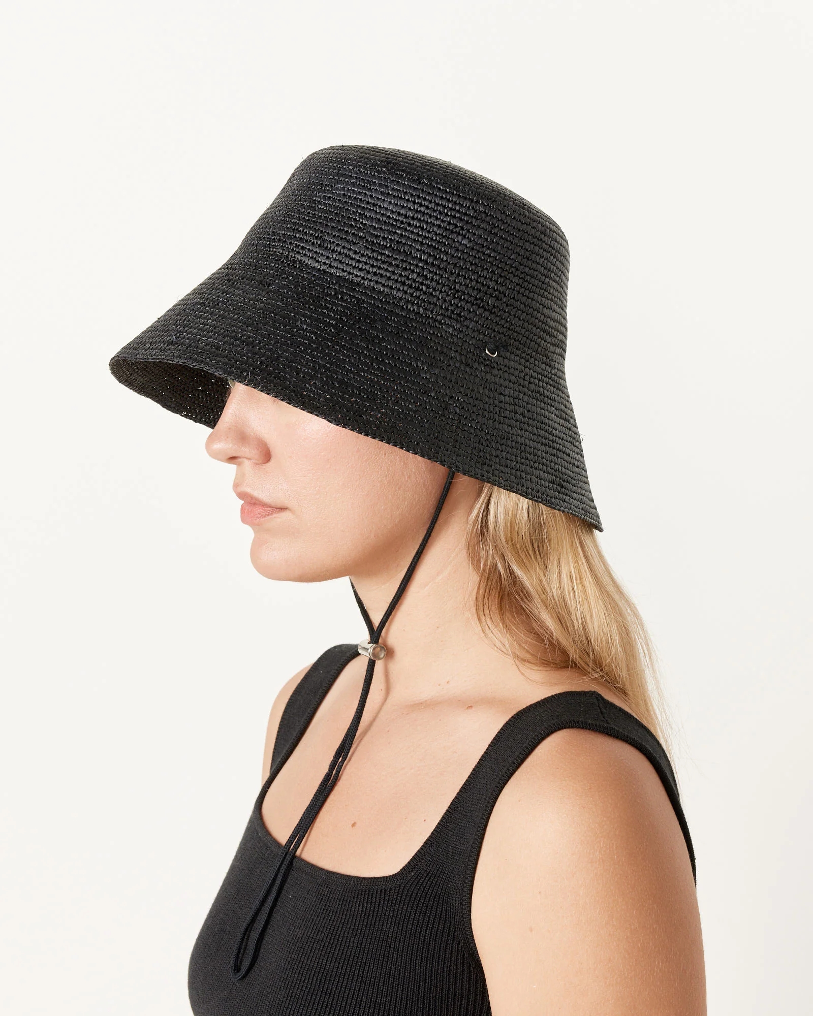 Aries Hat in Black - Image 2