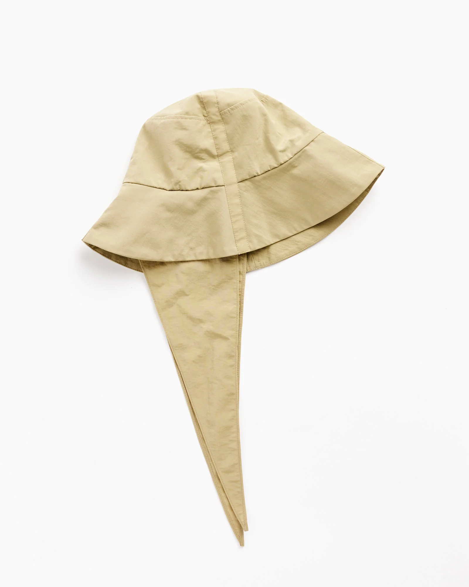 Swim Bucket Hat in Beige - Image 3