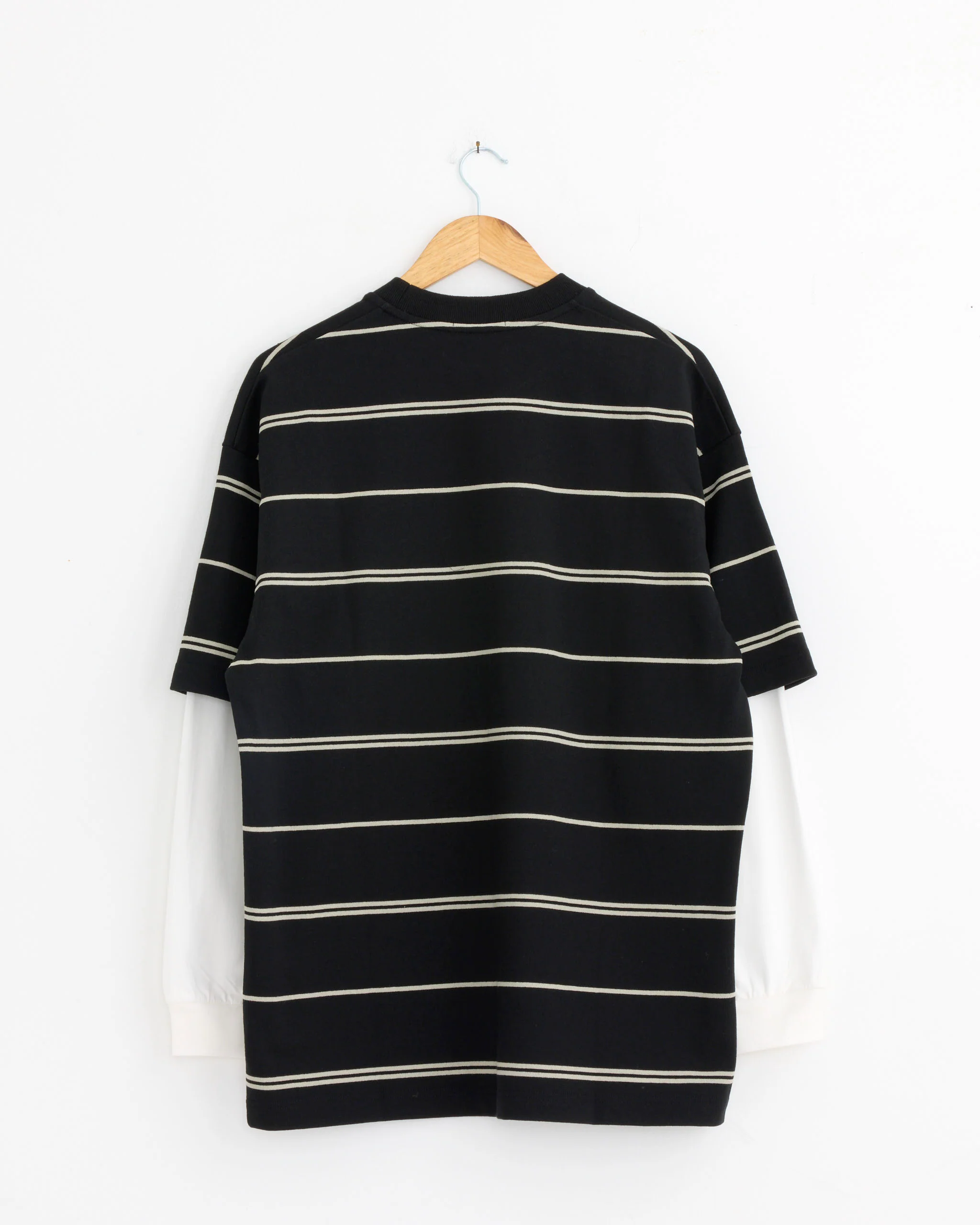 003 T-Shirt in Black/Grey/Off White - Image 3