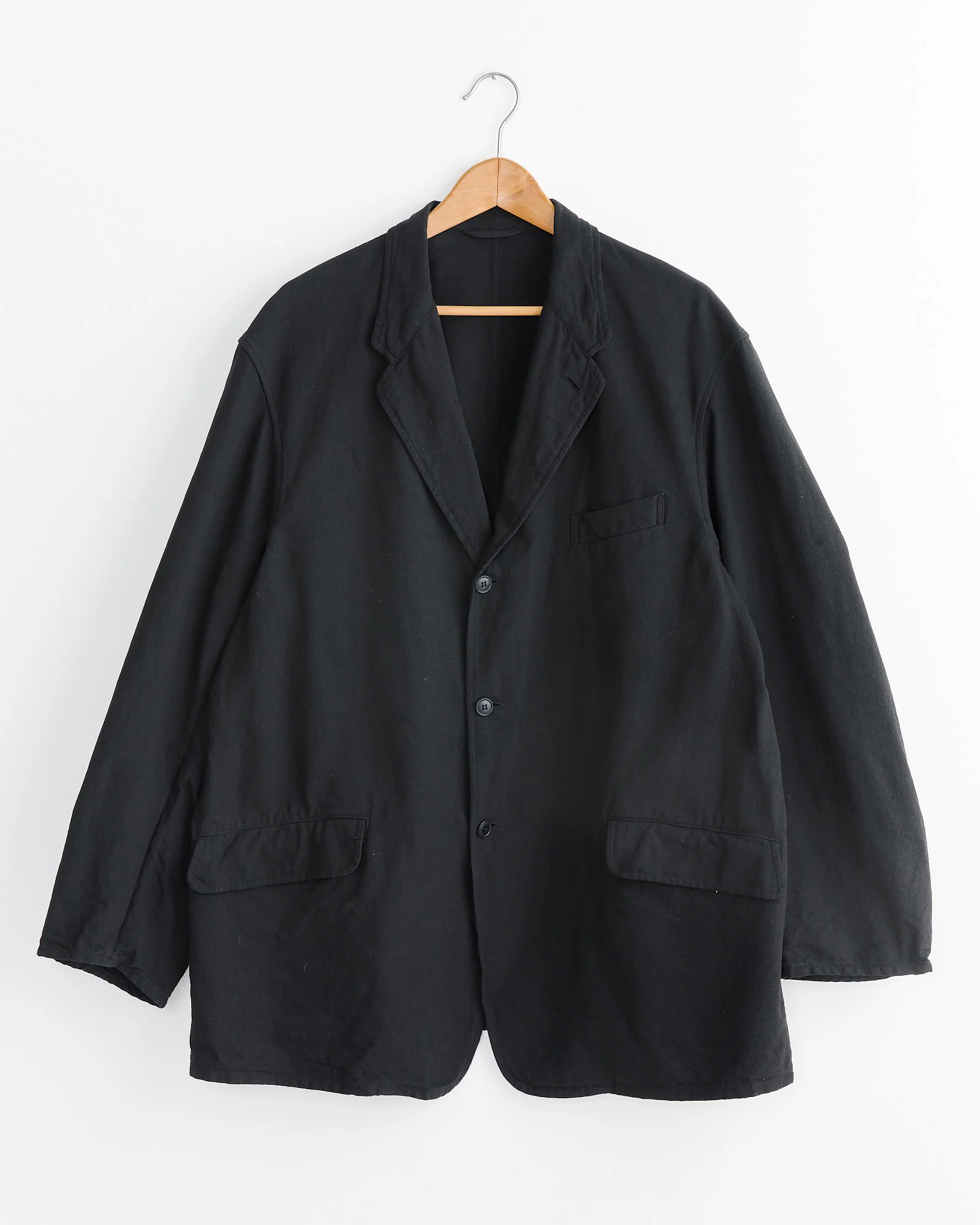 Cotton Duck Jacket in Black
