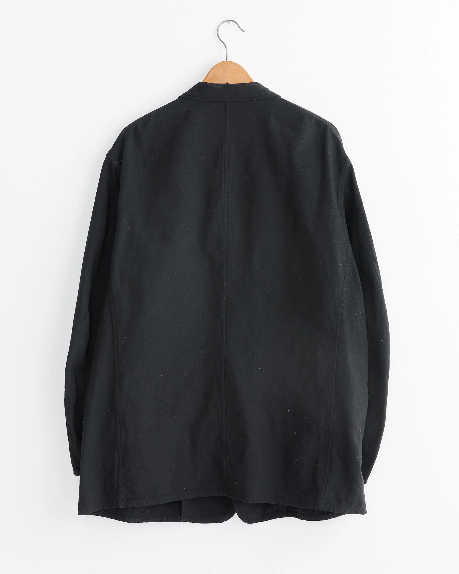 Cotton Duck Jacket in Black - Image 3