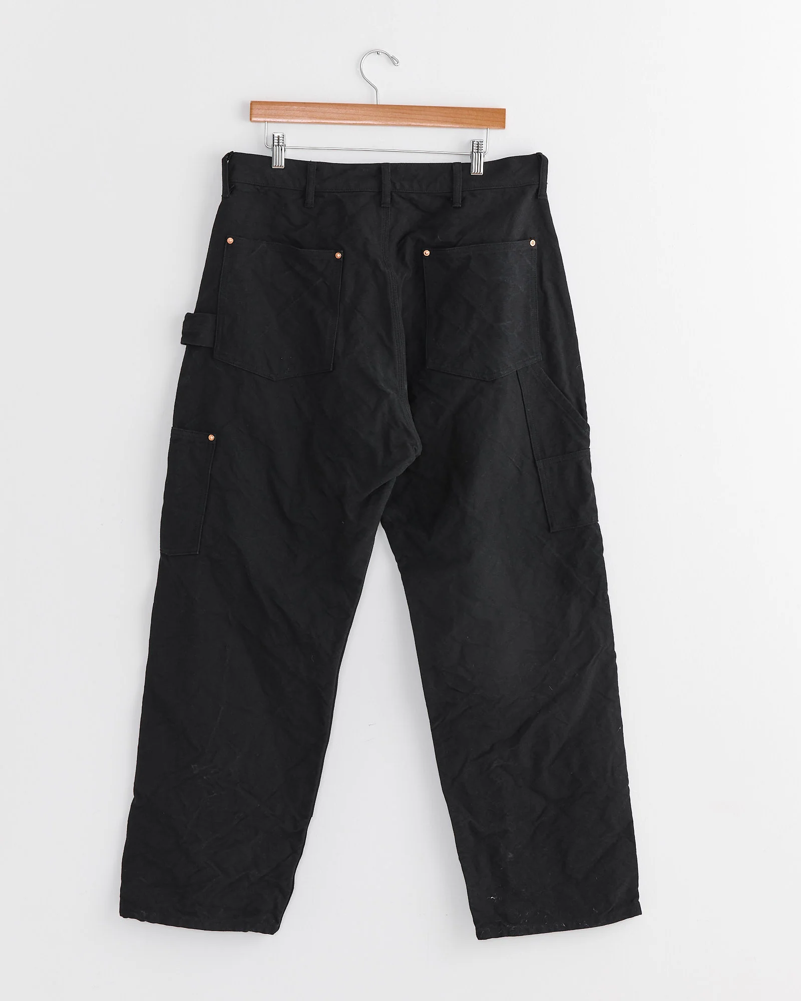 Cotton Duck Painter Pant in Black - Image 3
