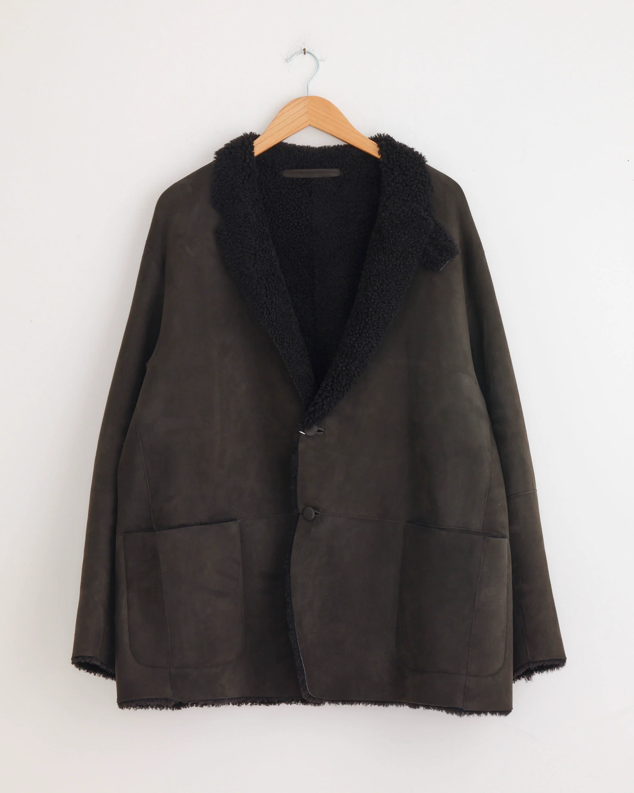 Sheepskin Jacket in Brown