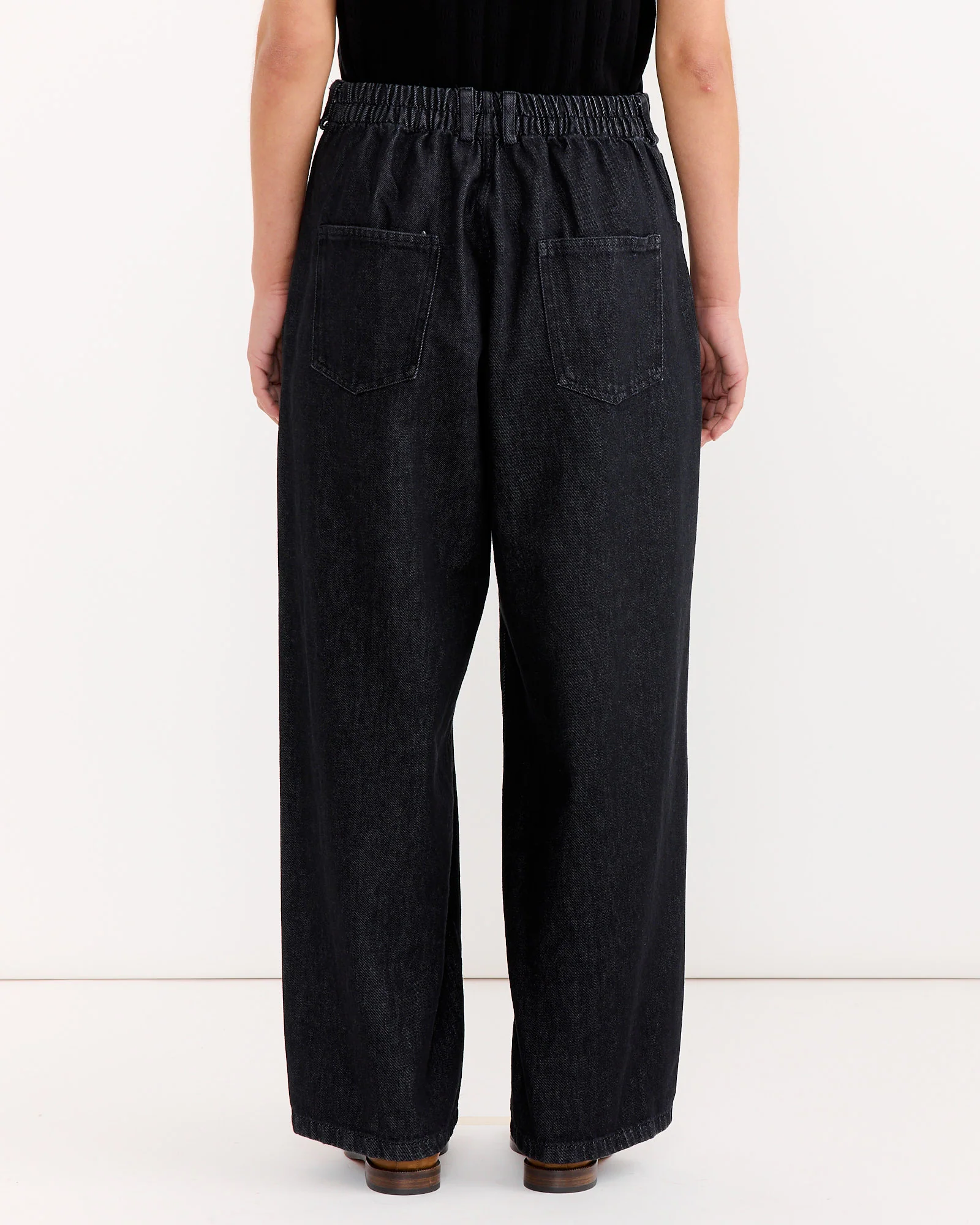 Denim Straight in Black - Image 2