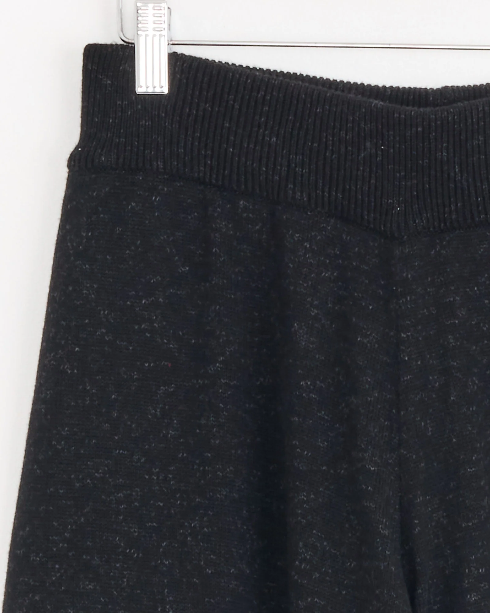 Flecked Cotton Pant in Anthracite - Image 2