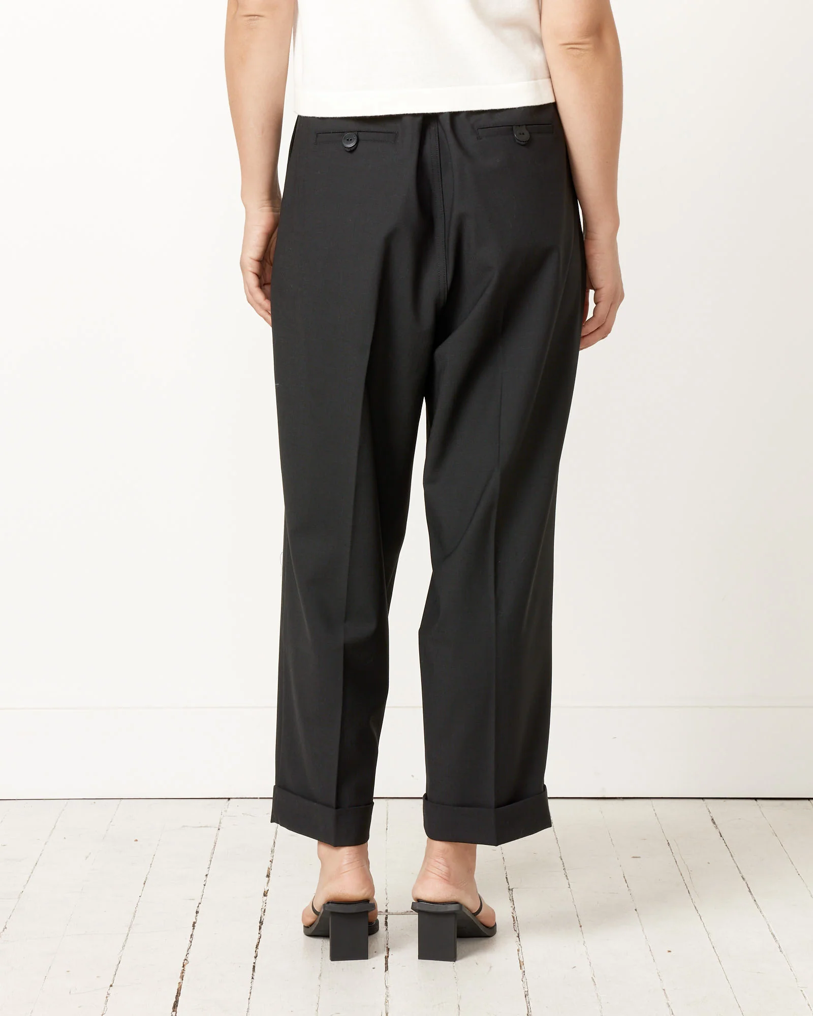 Masculine Tailoring Pant in Black - Image 6