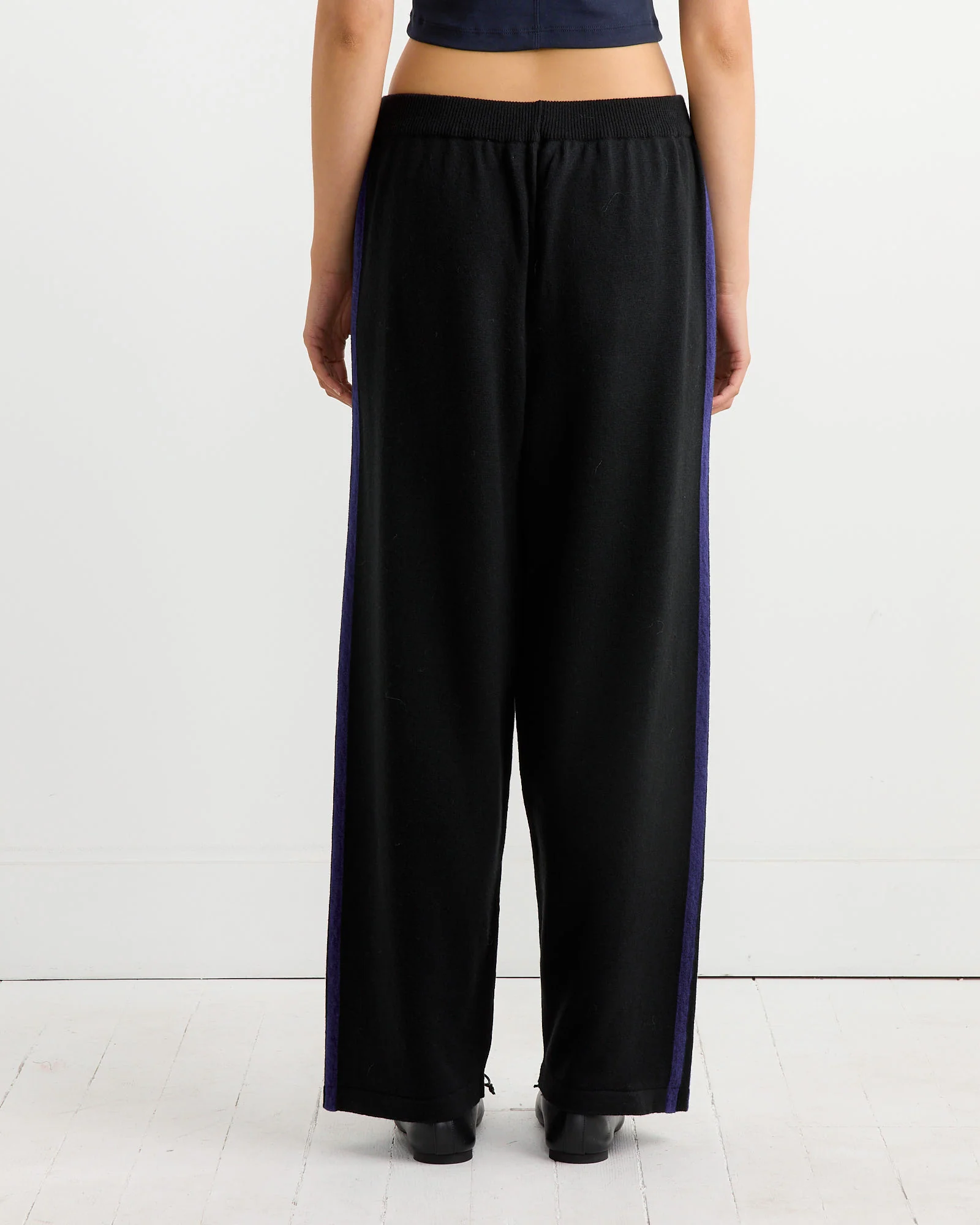 Merino Wool Pant in Black - Image 3