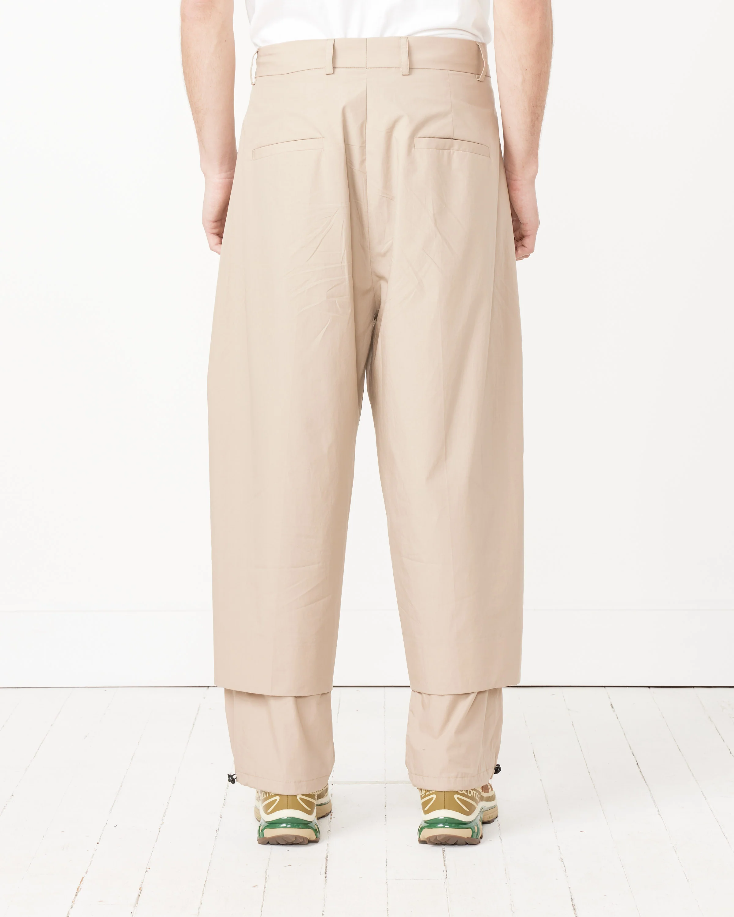 Tailored Wide Leg Cropped Trouser - Image 3
