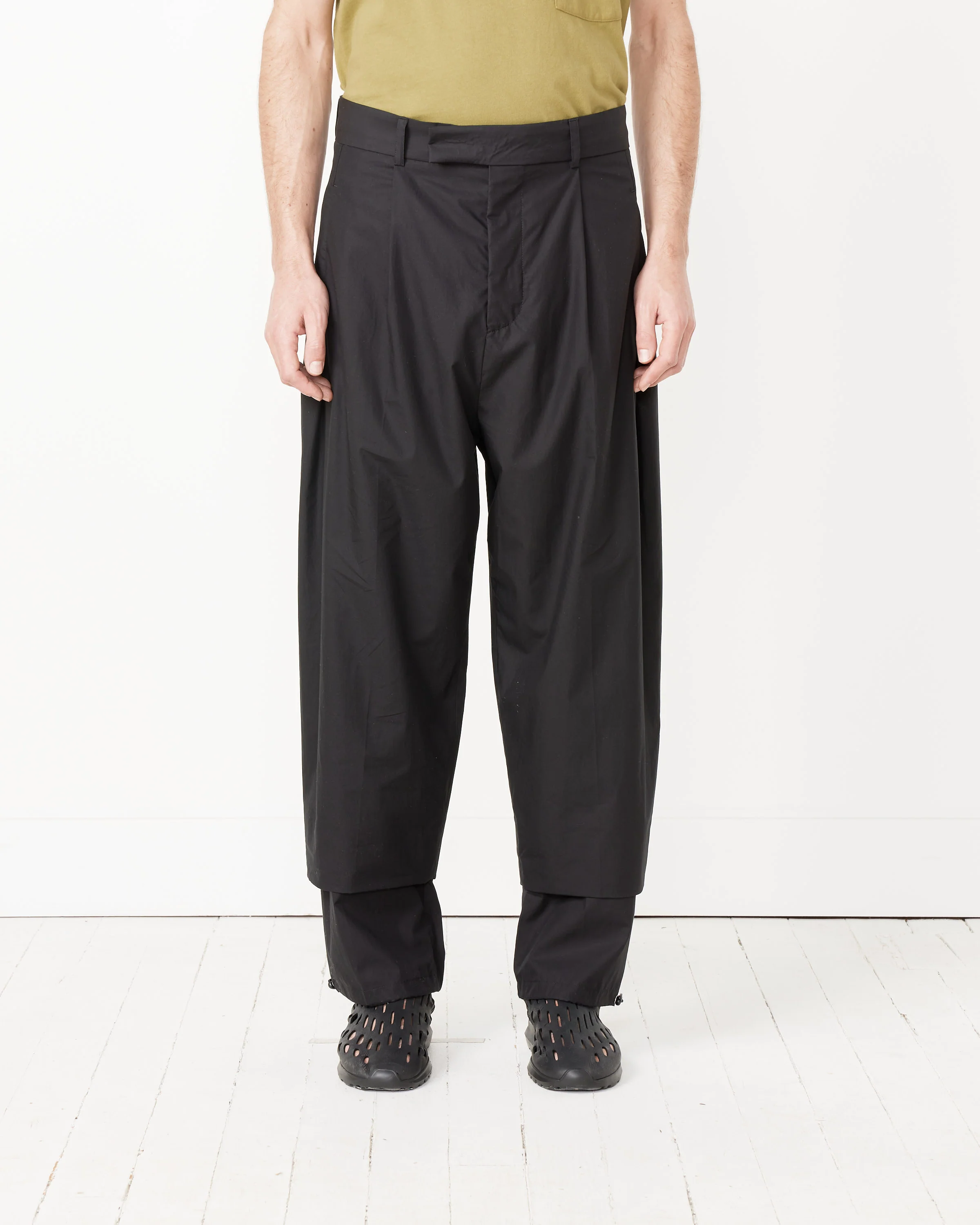 Tailored Wide Leg Cropped Trouser - Image 4