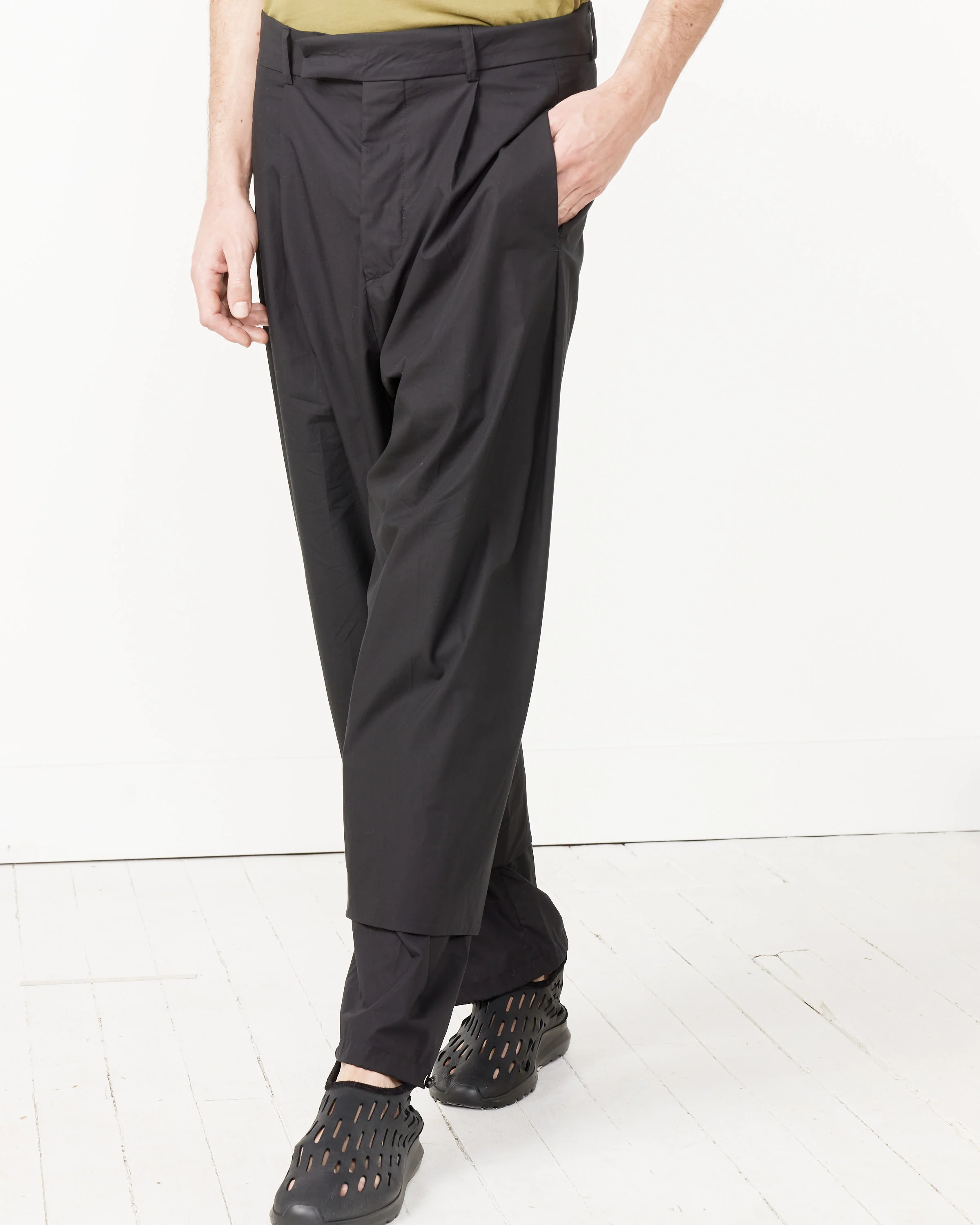 Tailored Wide Leg Cropped Trouser - Image 5