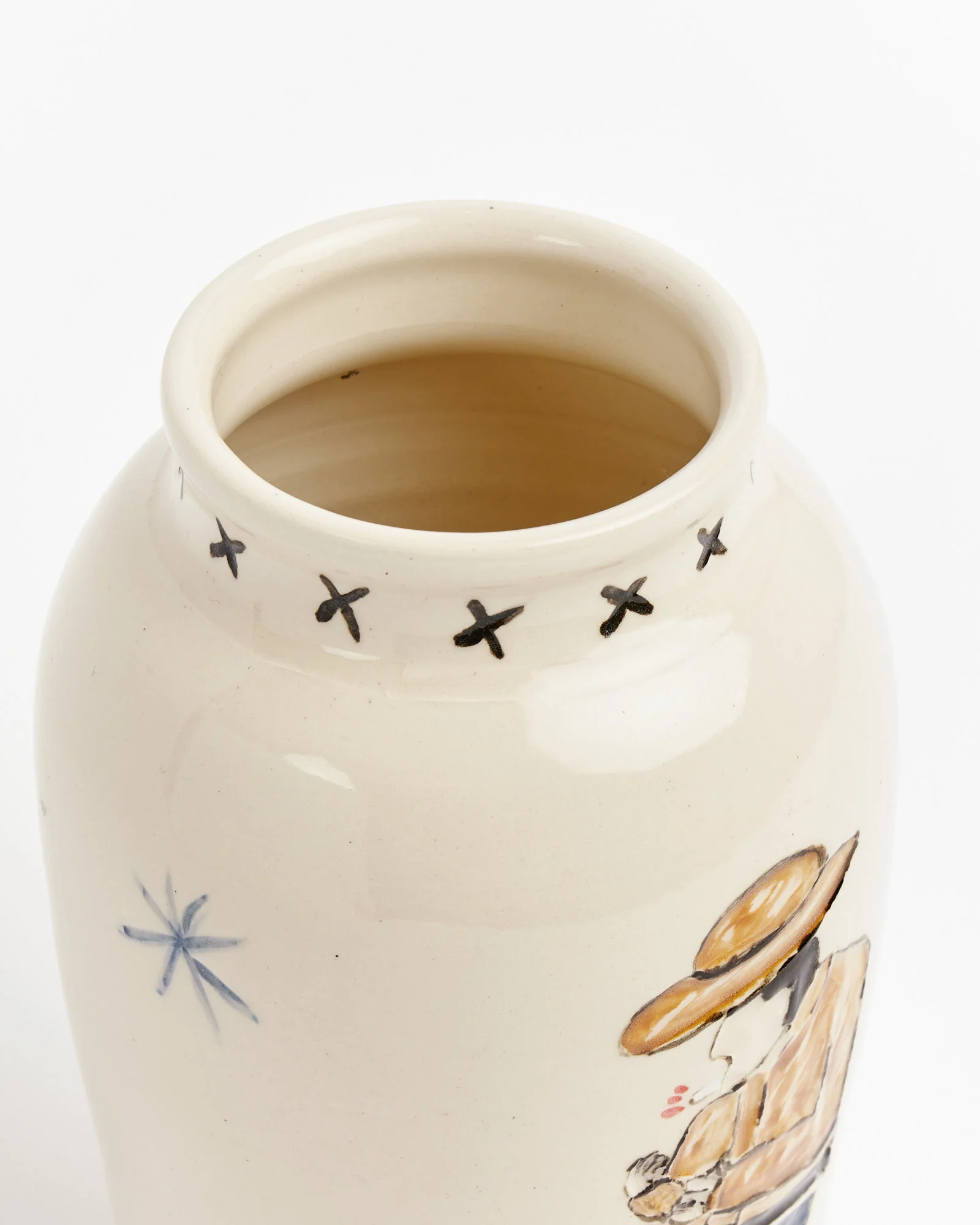 Lone Cowboy Vase - Image 2