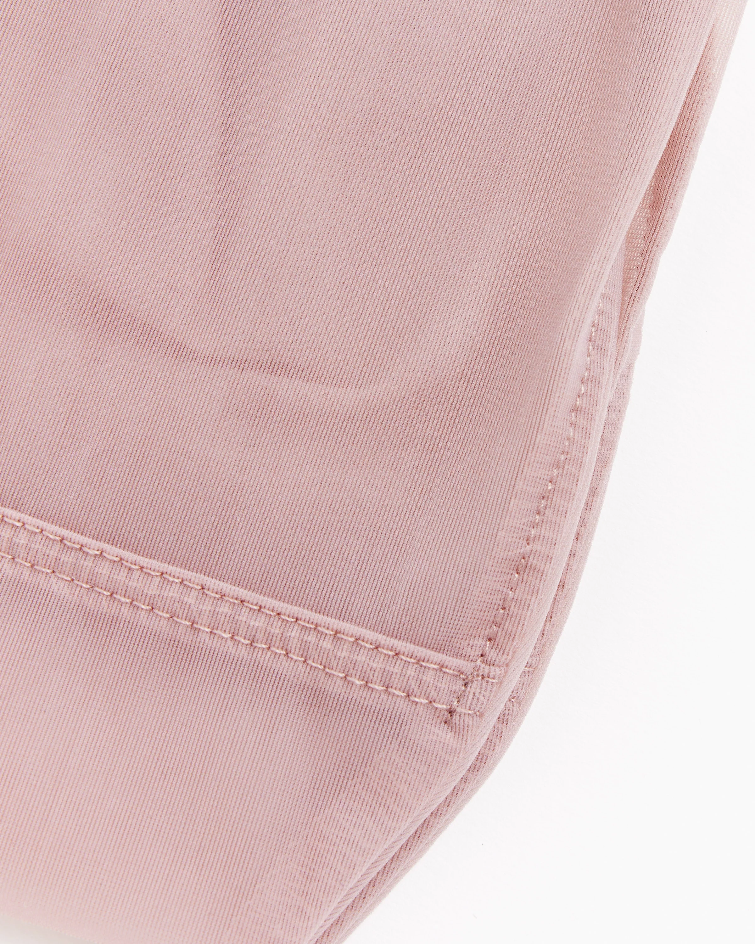 Solid Mesh Socks in Blush - Image 2