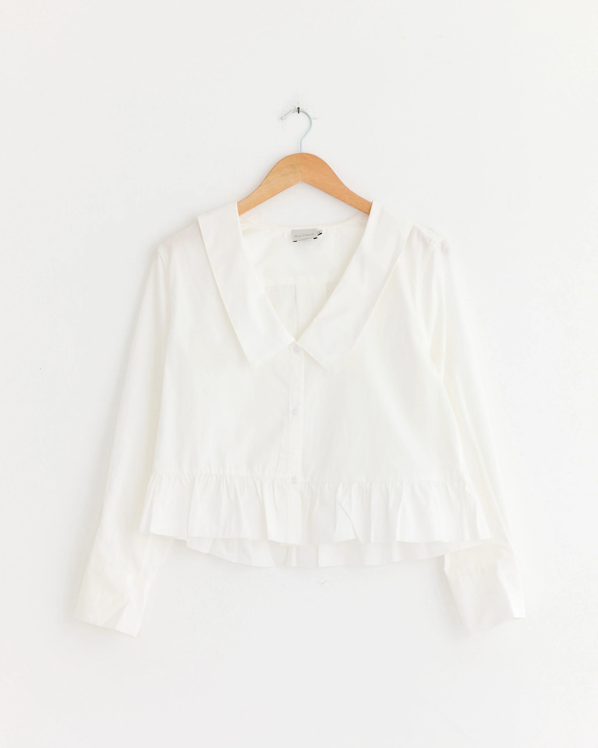 Sweep Shirt in White