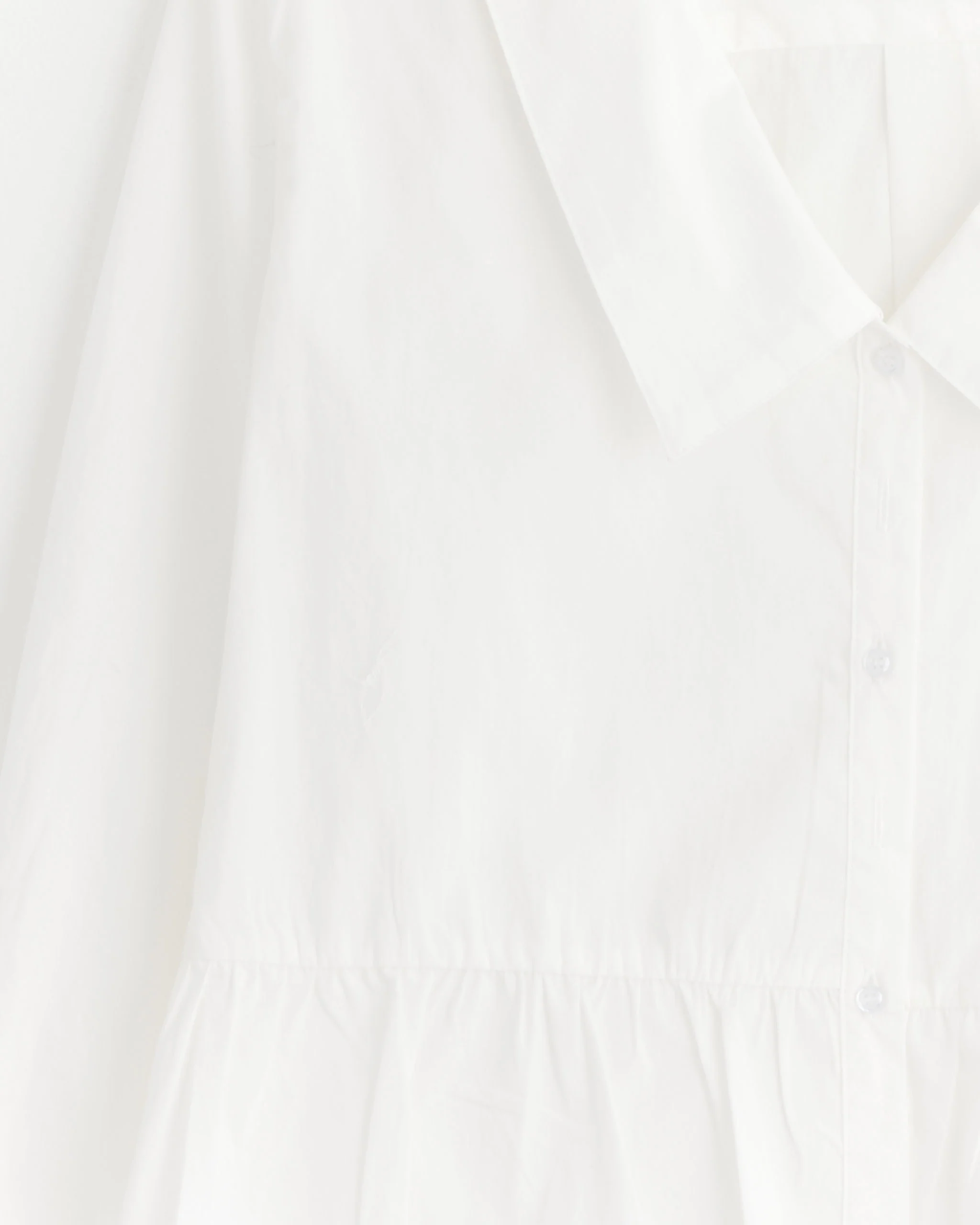 Sweep Shirt in White - Image 2