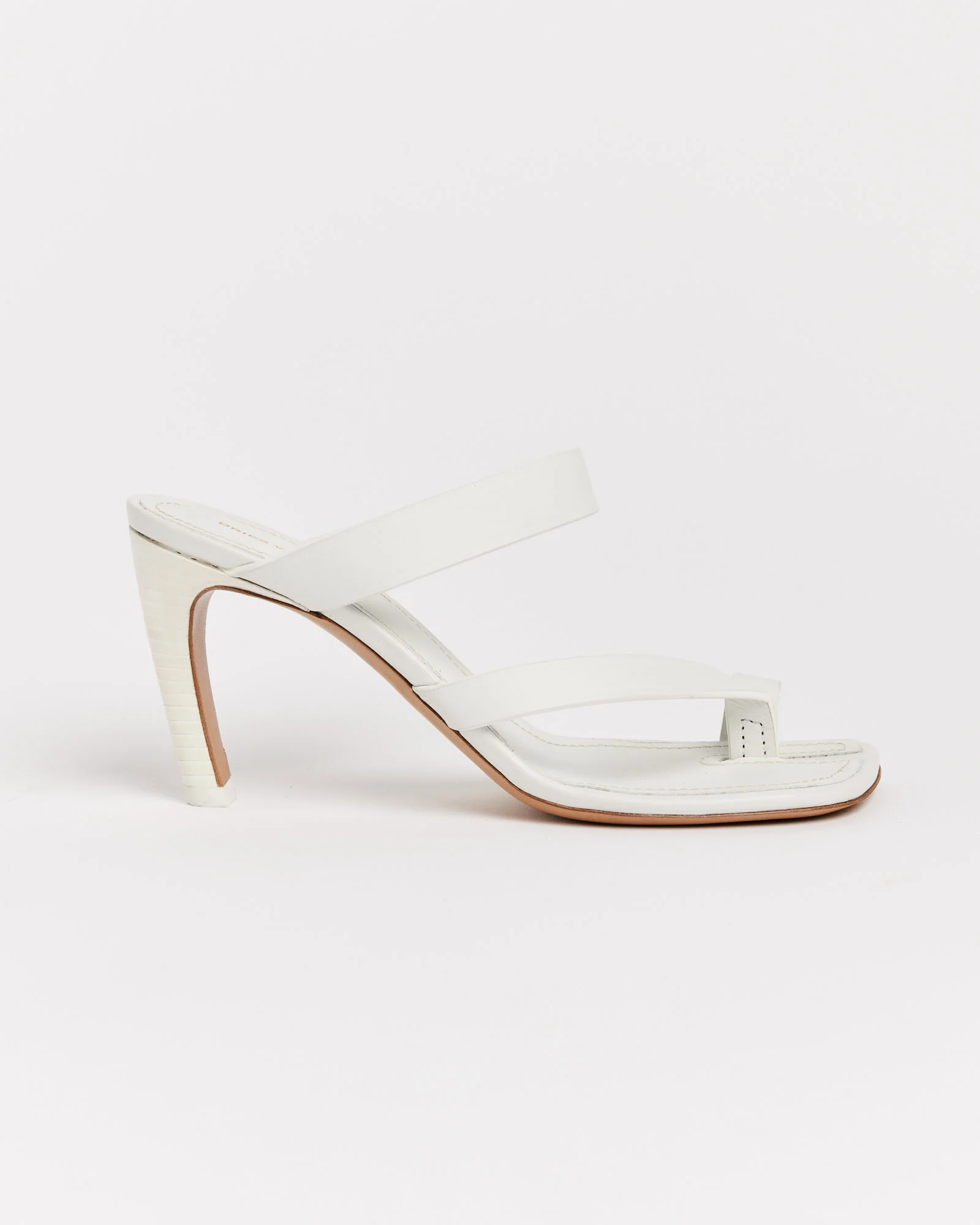Heeled Sandals in White